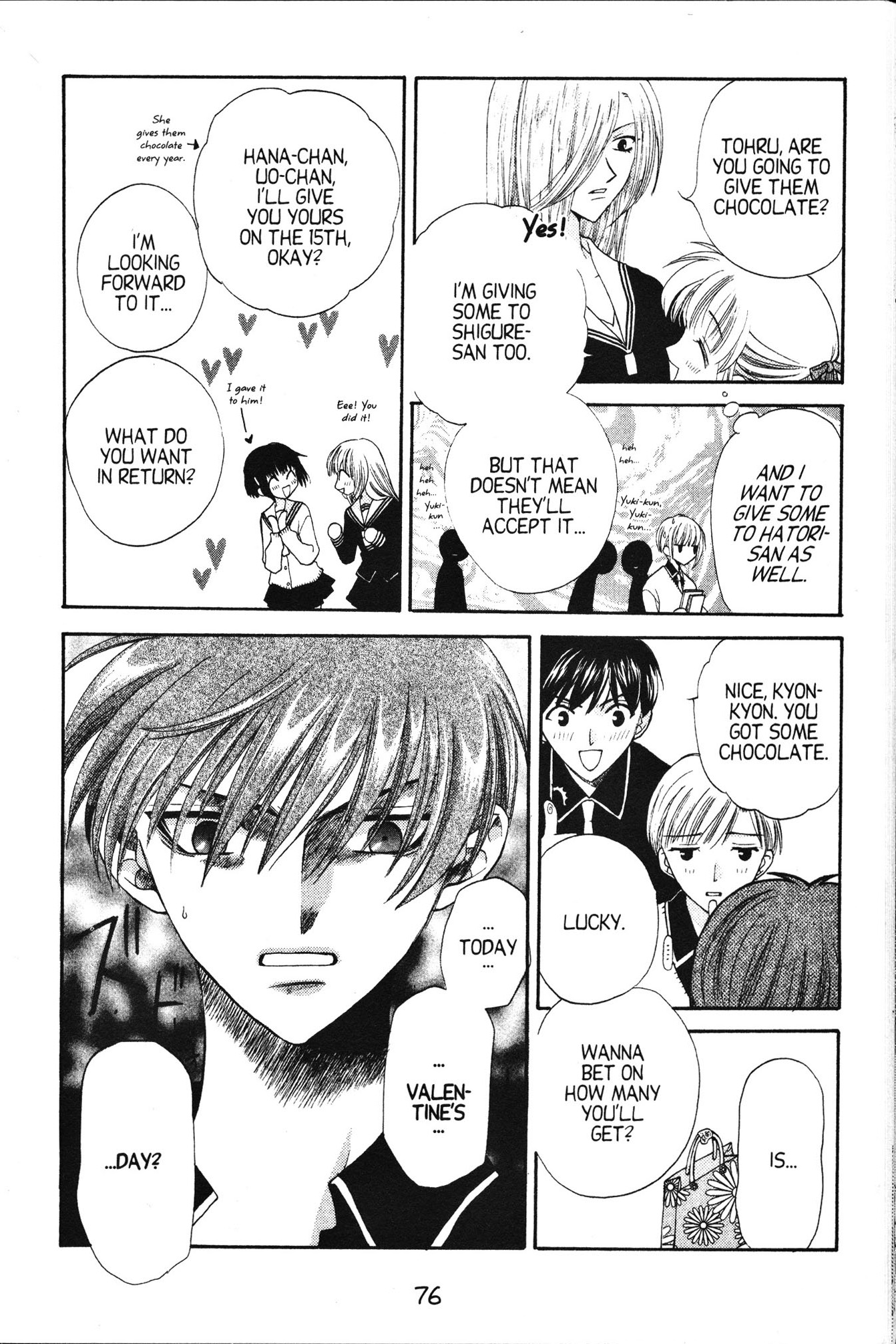 Halaman dari Fruits Basket Chapter 15