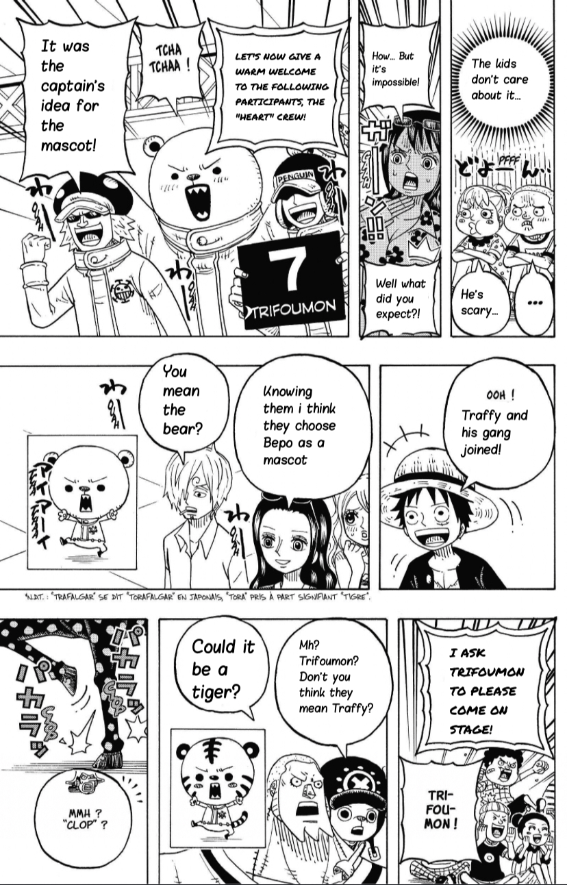 Halaman dari One Piece Party Chapter 29