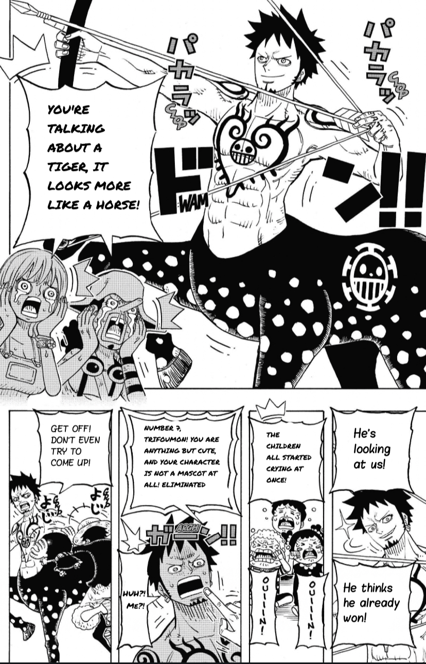 Halaman dari One Piece Party Chapter 29