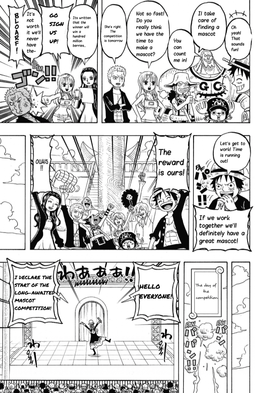 Halaman dari One Piece Party Chapter 29