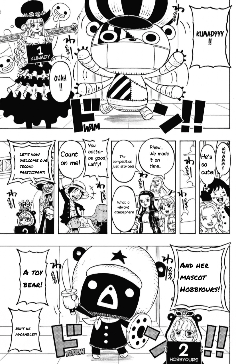 Halaman dari One Piece Party Chapter 29