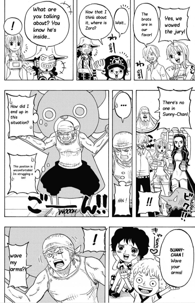 Halaman dari One Piece Party Chapter 29