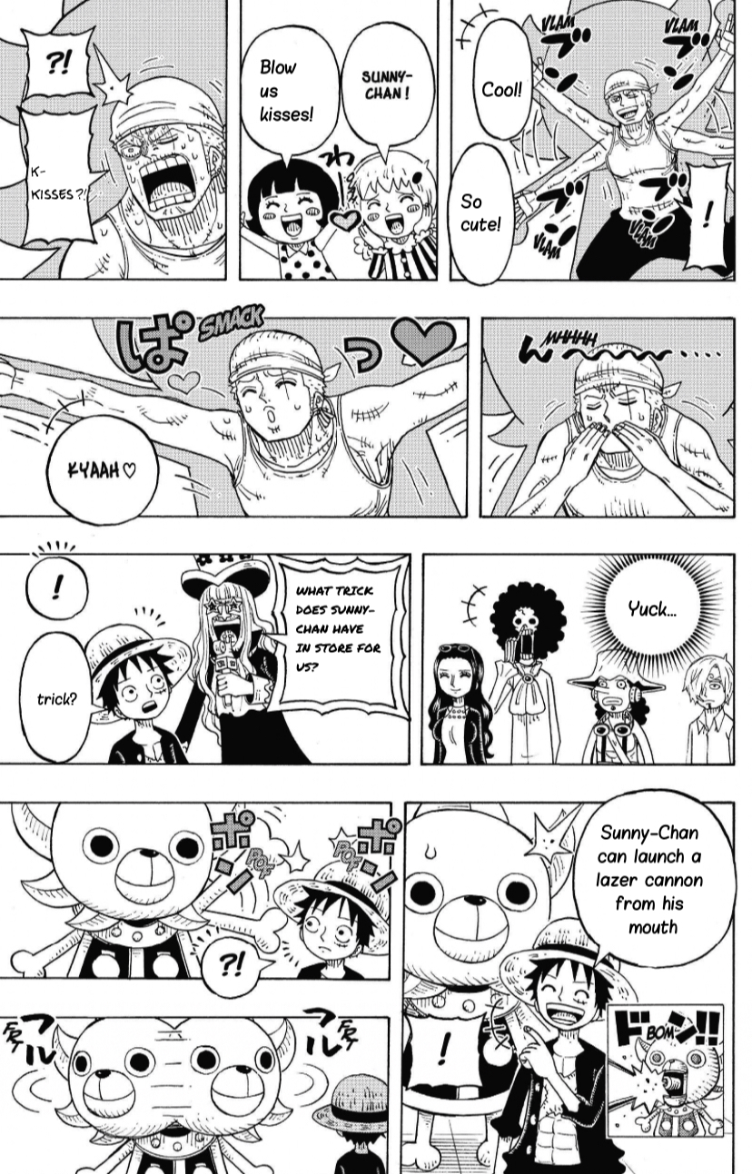 Halaman dari One Piece Party Chapter 29