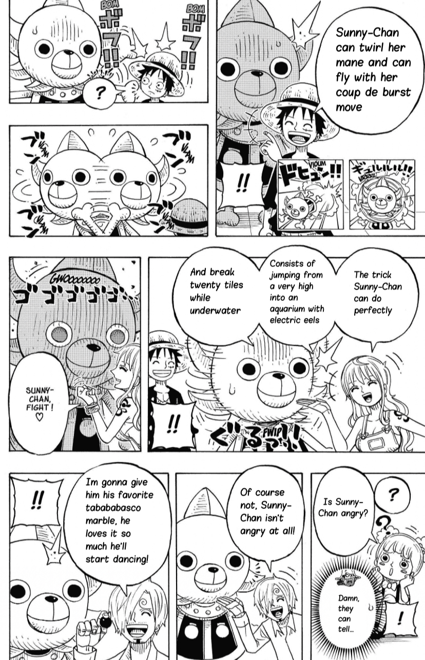 Halaman dari One Piece Party Chapter 29