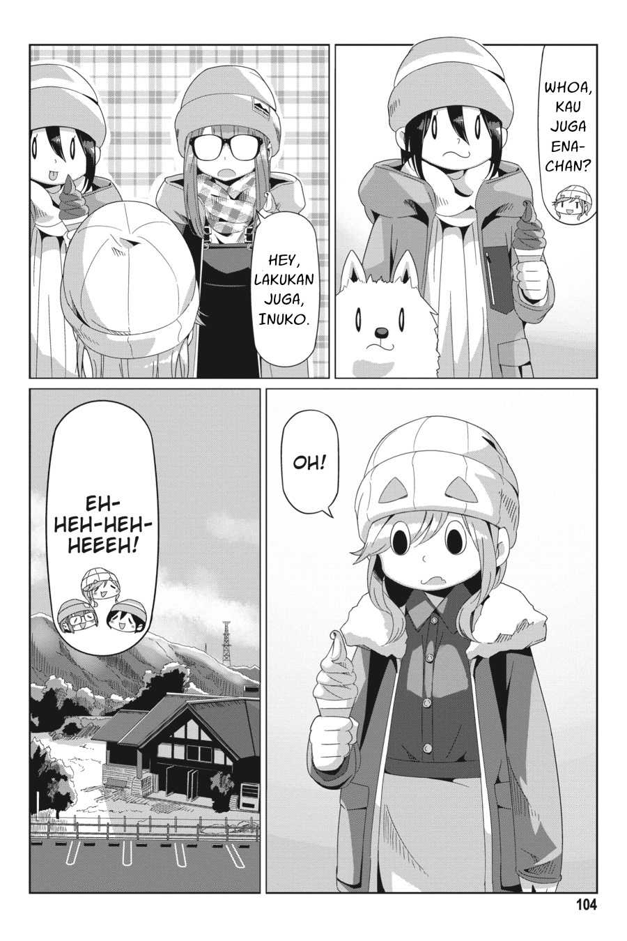 Yuru Camp△ Chapter 67 - halaman 24