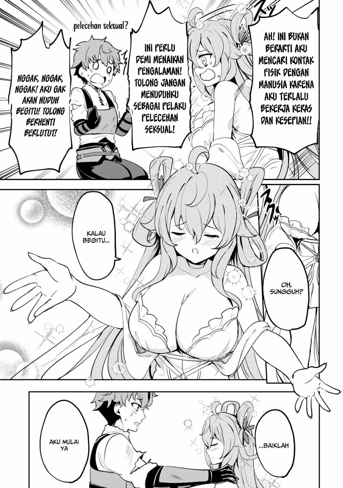 Doredake Doryoku shitemo Mannen Level 0 no Ore wa Tsuihou sareta: Kami no Teki to Yobareta Shounen wa, Shachiku Megami to Deatte Saikyou no Chikara wo Te ni Ireru Chapter 2 - halaman 21