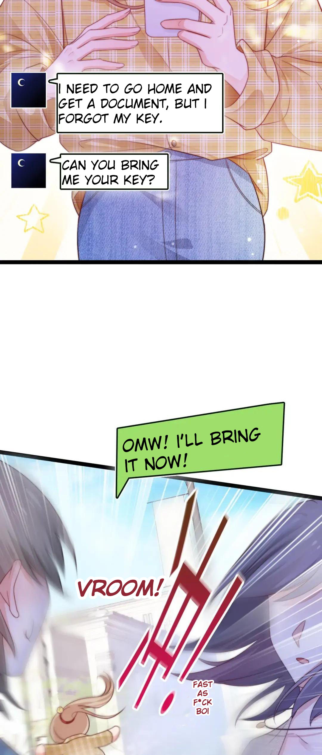 Halaman dari Falling Blue Chapter 28