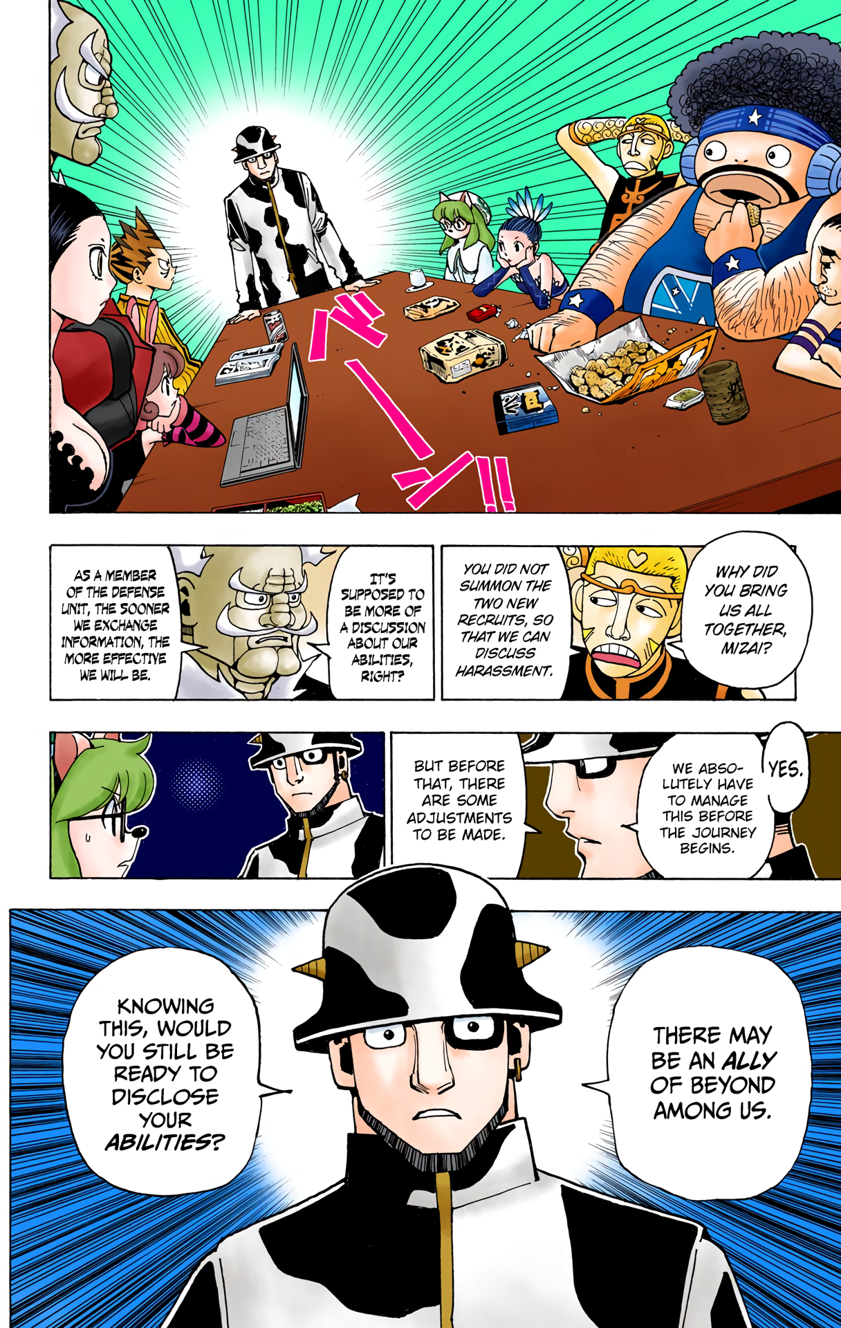 Halaman dari HUNTER x HUNTER (Official Colored) Chapter 348