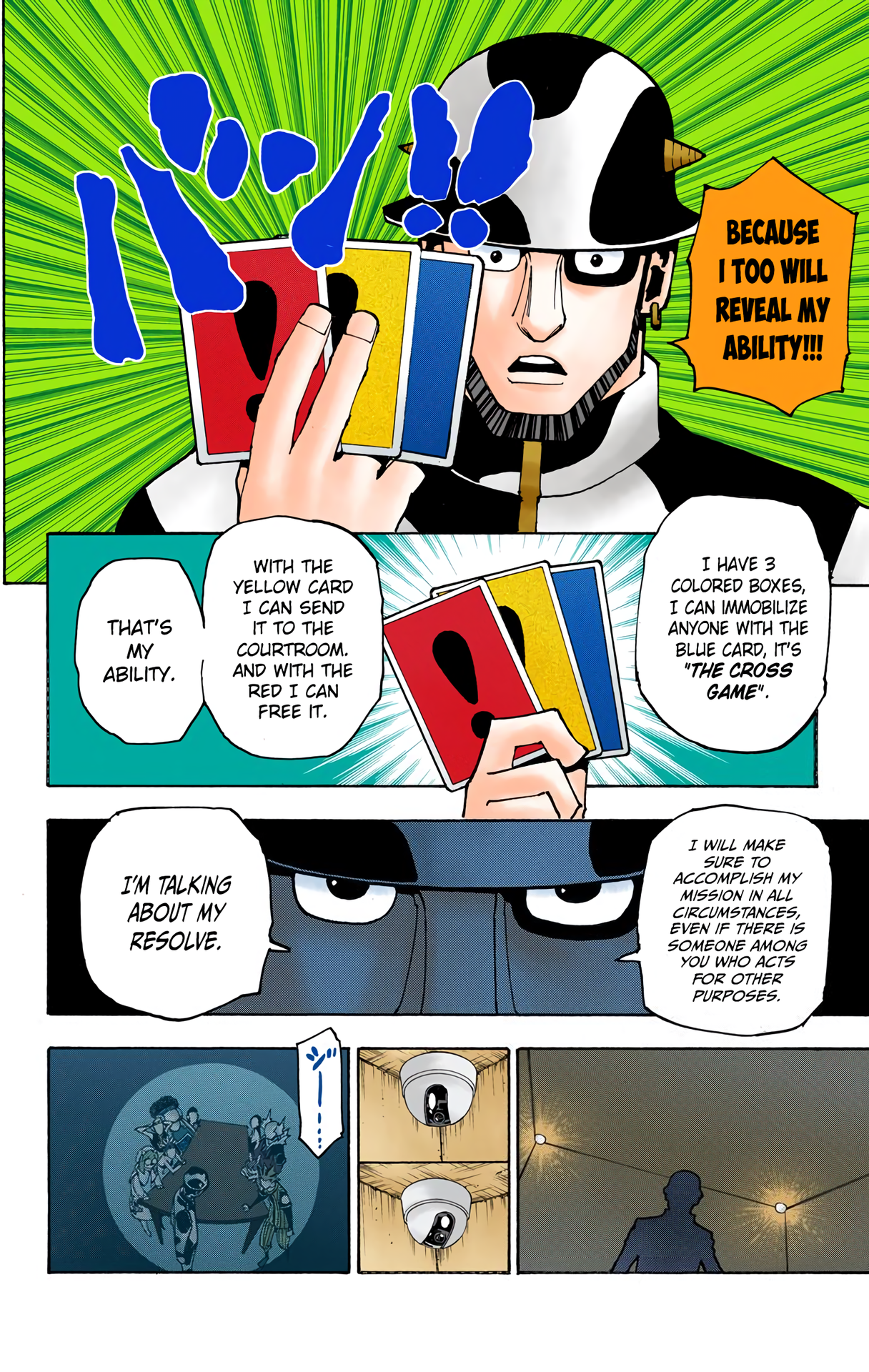 Halaman dari HUNTER x HUNTER (Official Colored) Chapter 348