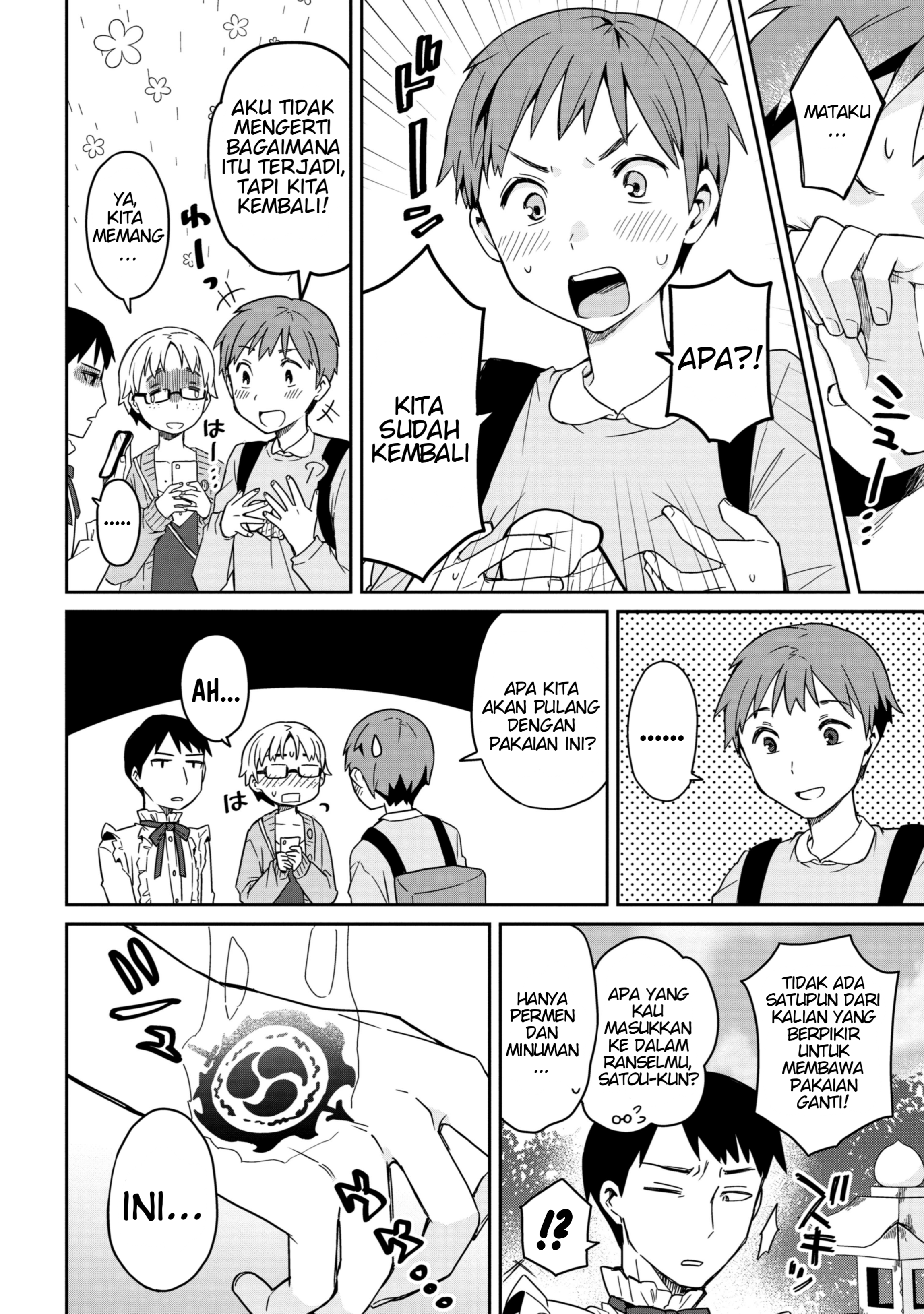 Asa Okitara Onnanoko ni Natteita Danshi Koukousei-tachi no Hanashi Chapter 1 - halaman 23