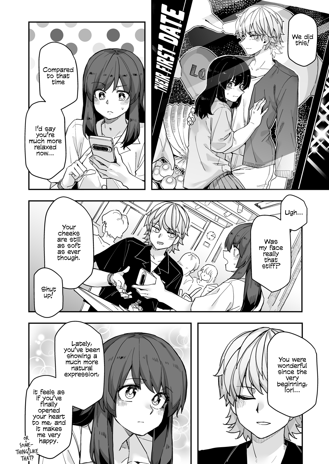 Halaman dari Ikemen Joshi to Josou Danshi Chapter 117