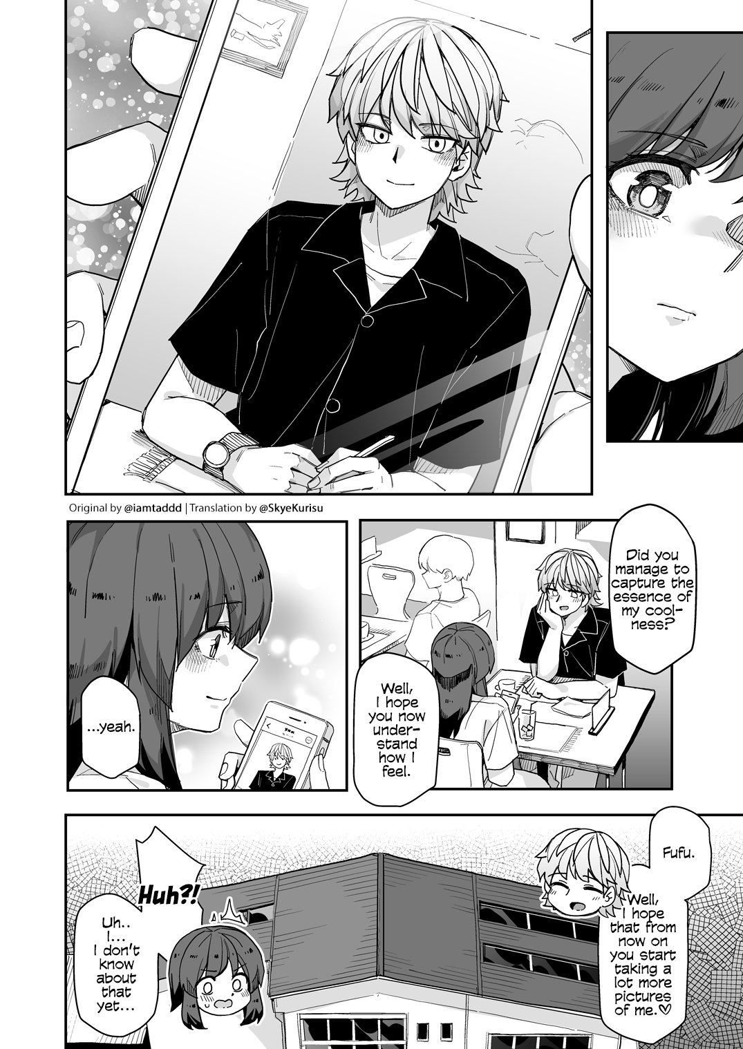 Halaman dari Ikemen Joshi to Josou Danshi Chapter 117