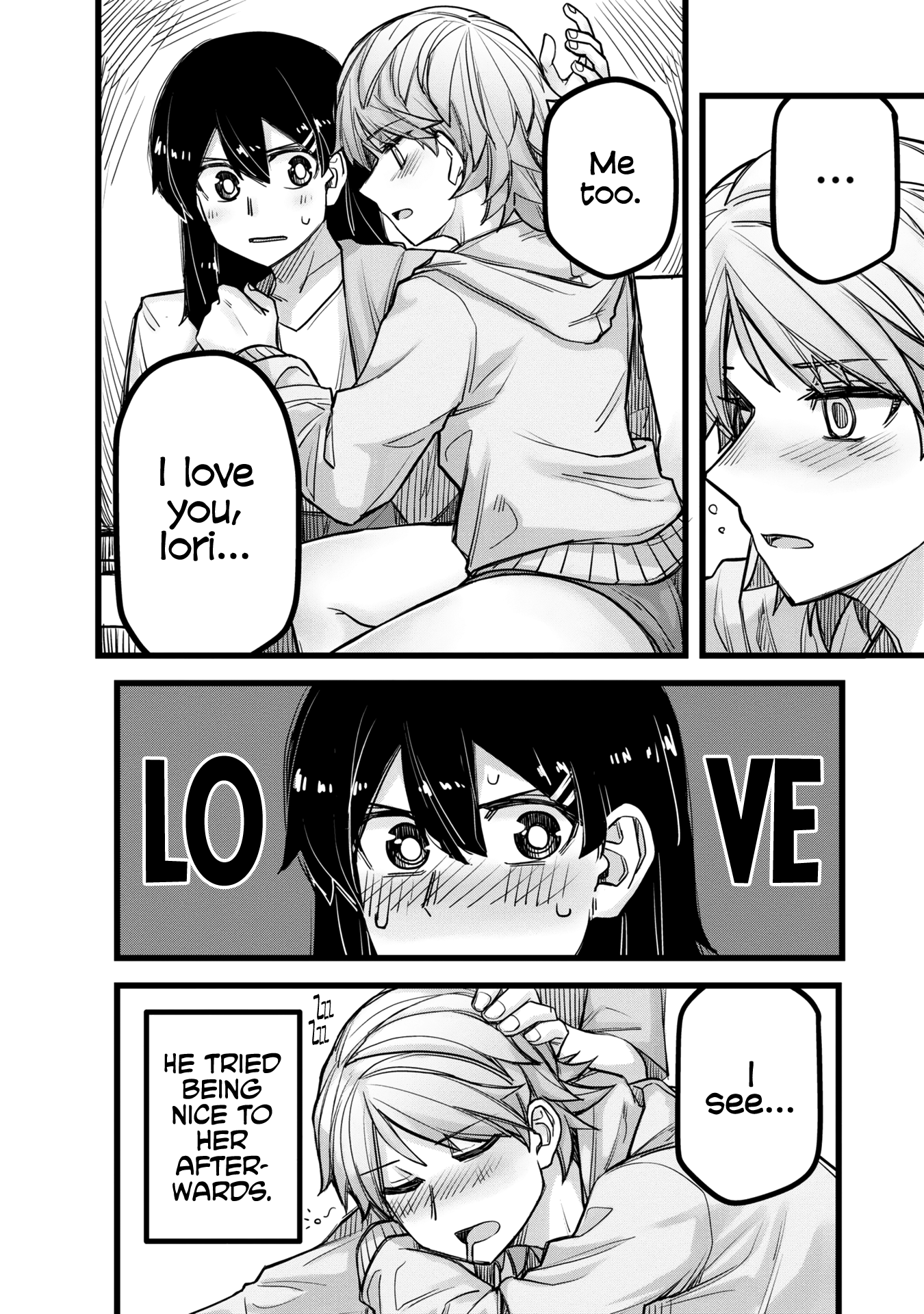 Halaman dari Ikemen Joshi to Josou Danshi Chapter 35.5