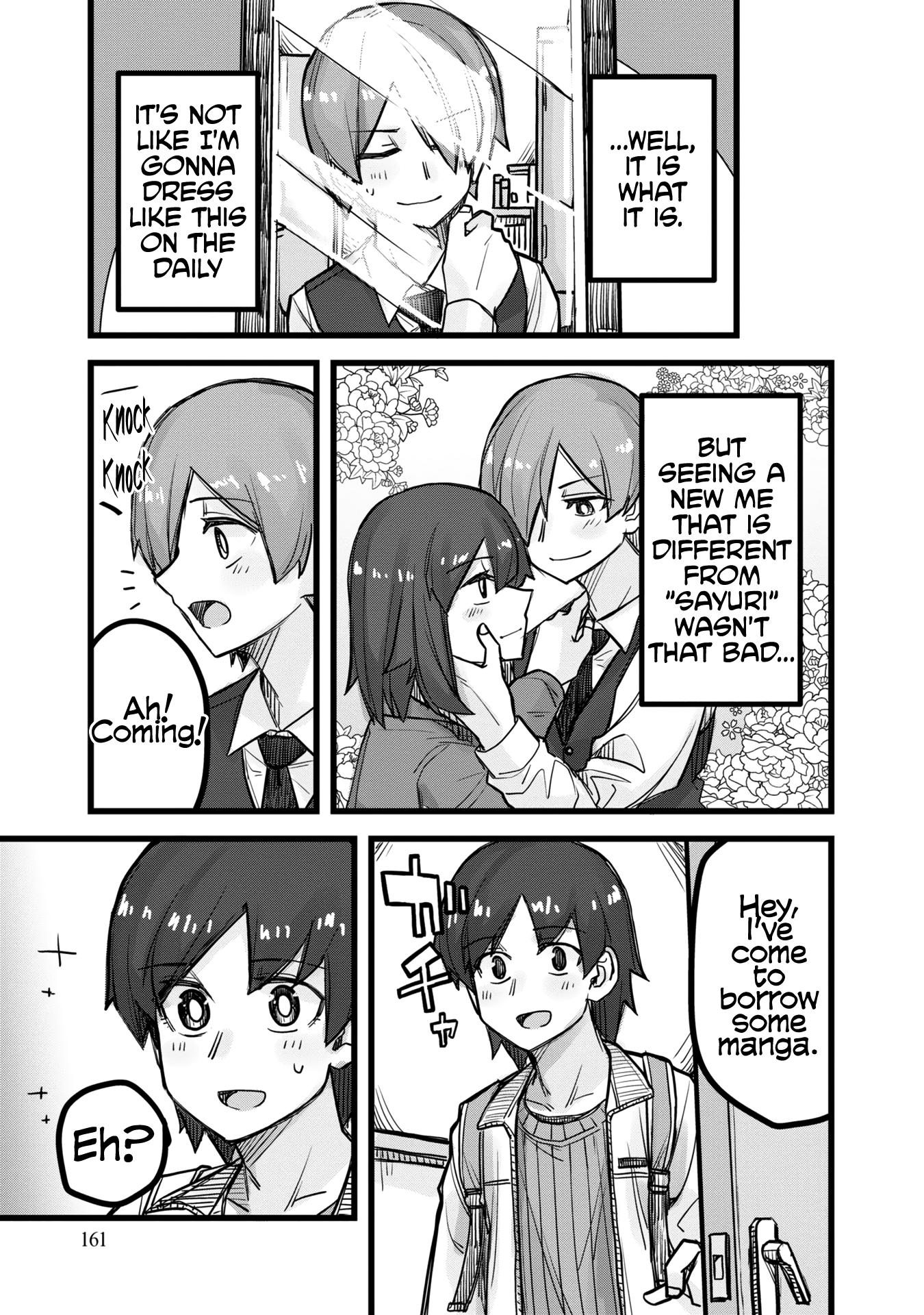 Halaman dari Ikemen Joshi to Josou Danshi Chapter 35.5
