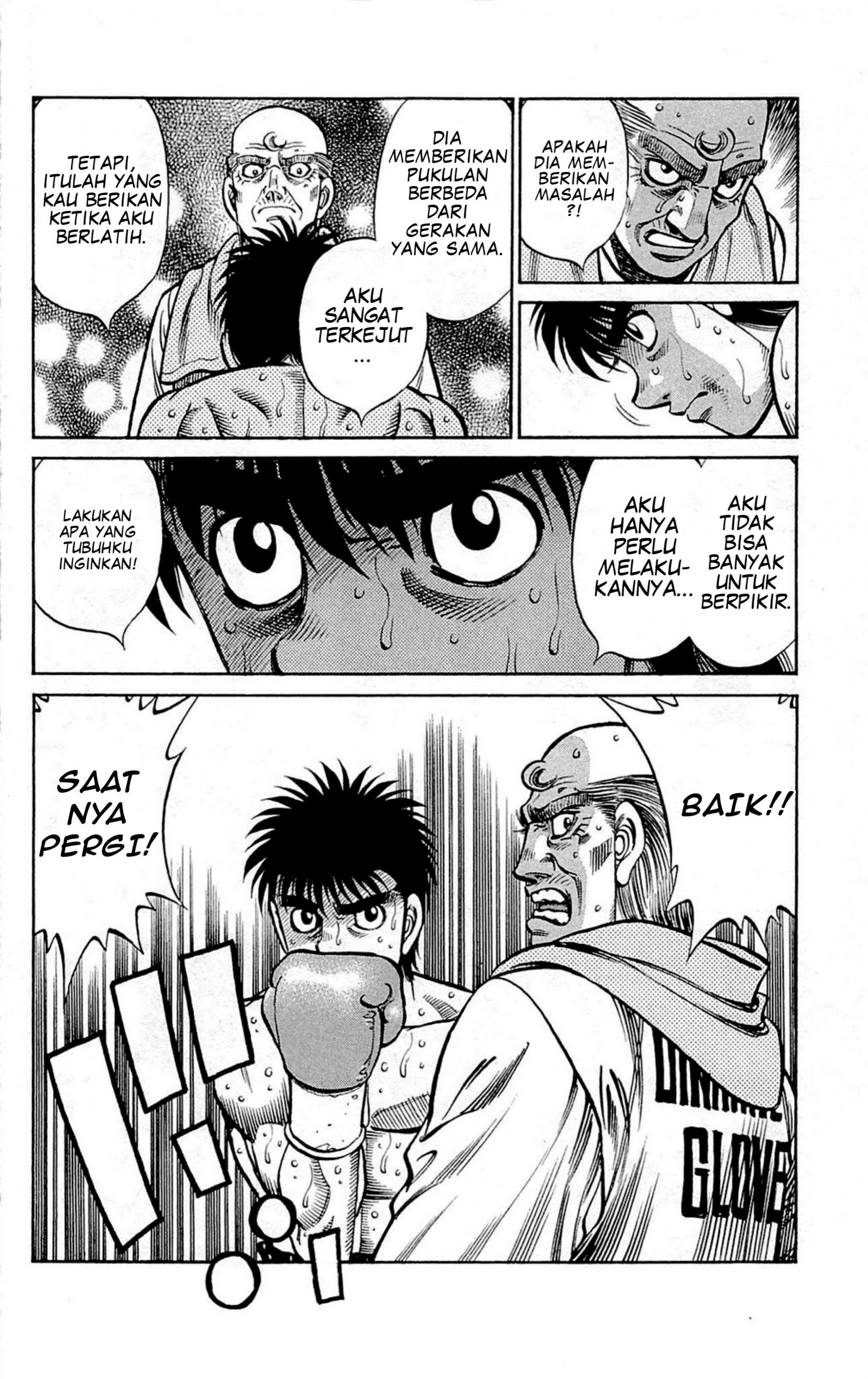 Hajime no Ippo Chapter 1039 - halaman 17