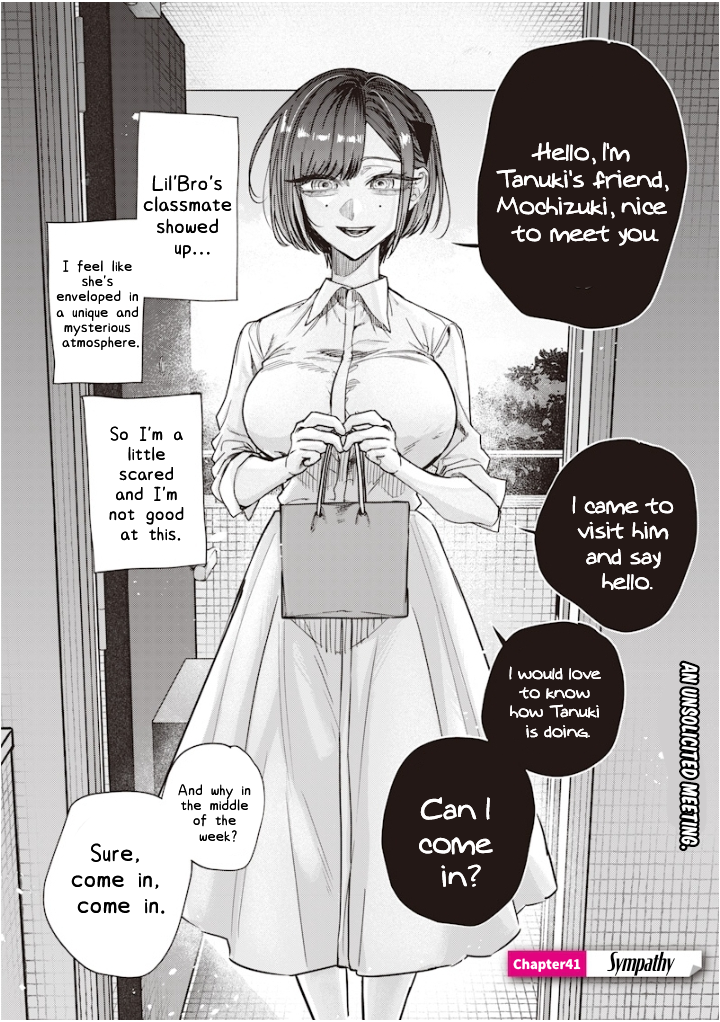 Halaman dari Namaiki na Gal Ane wo Wakaraseru Hanashi Chapter 41
