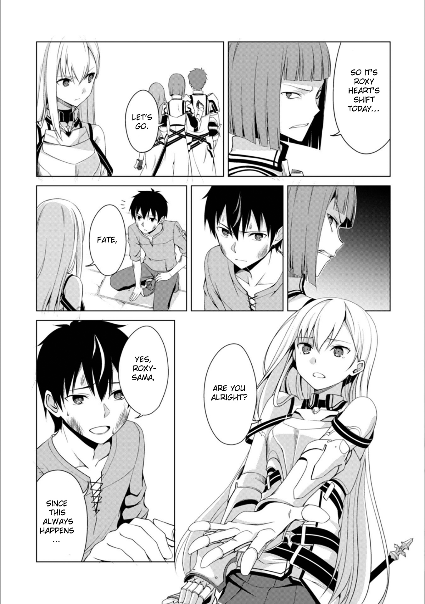 Halaman dari Boushoku no Berserk ~Ore dake Level to Iu Gainen wo Toppa suru~ Chapter 1