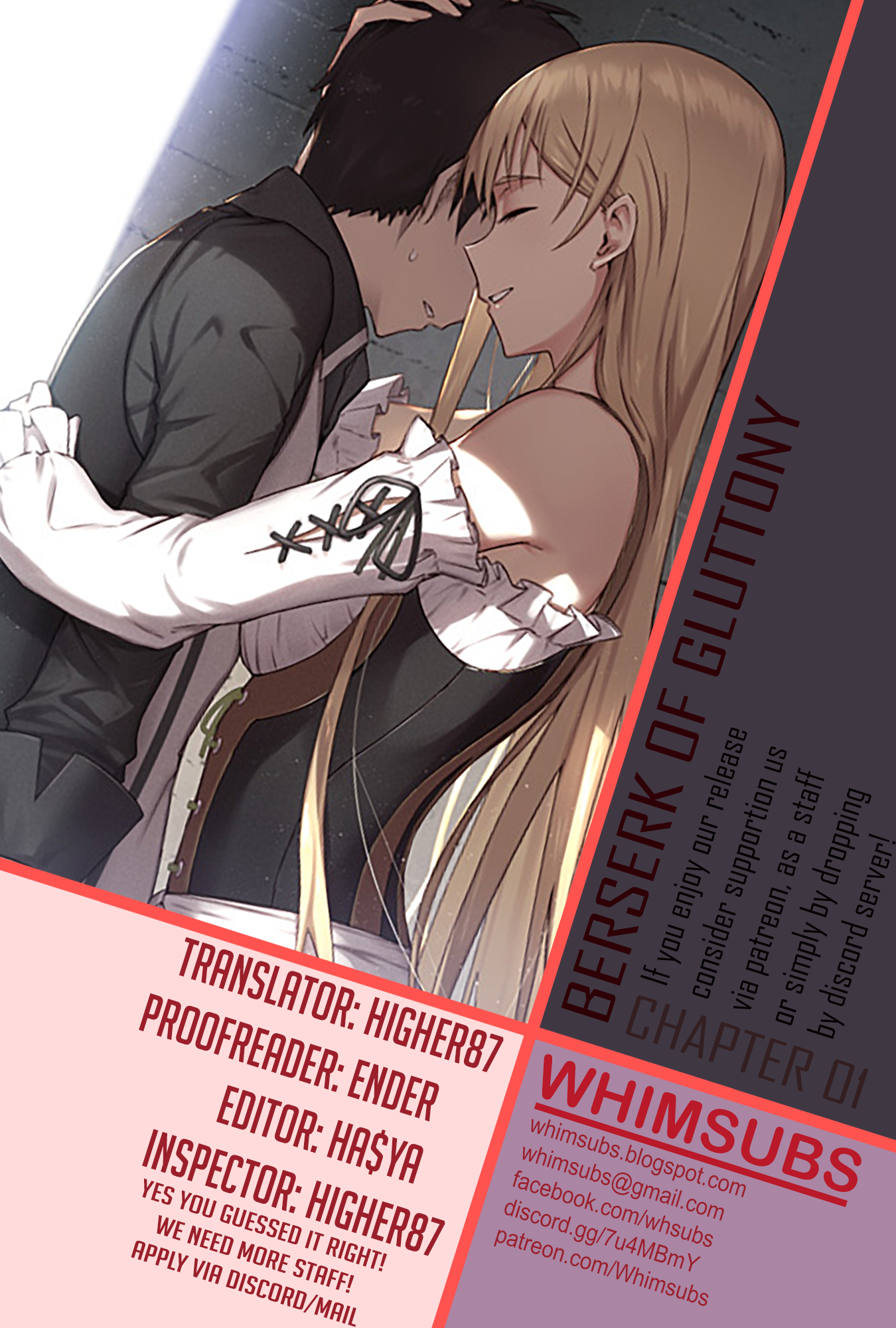 Halaman dari Boushoku no Berserk ~Ore dake Level to Iu Gainen wo Toppa suru~ Chapter 1