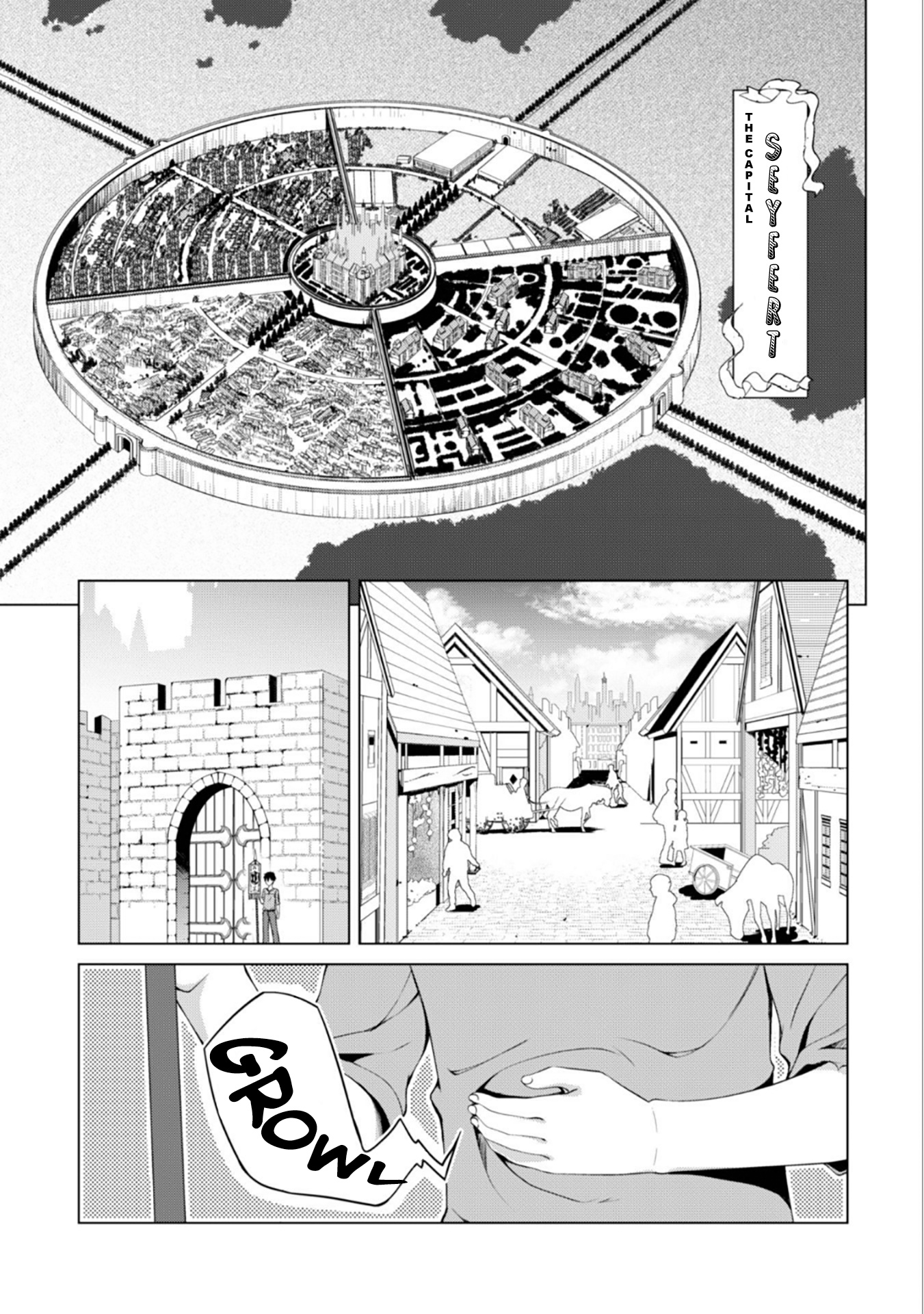 Halaman dari Boushoku no Berserk ~Ore dake Level to Iu Gainen wo Toppa suru~ Chapter 1