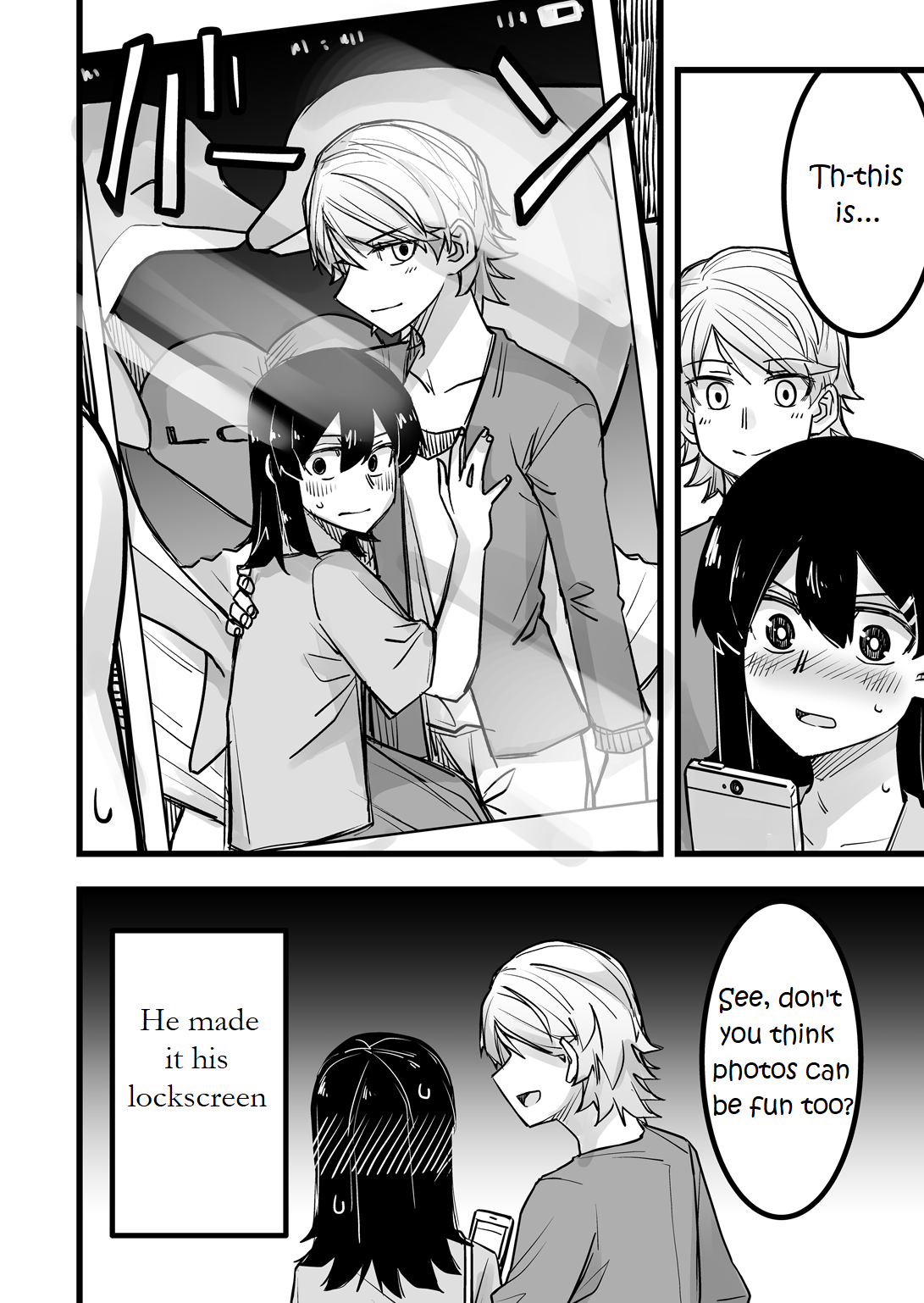 Halaman dari Ikemen Joshi to Josou Danshi Chapter 12
