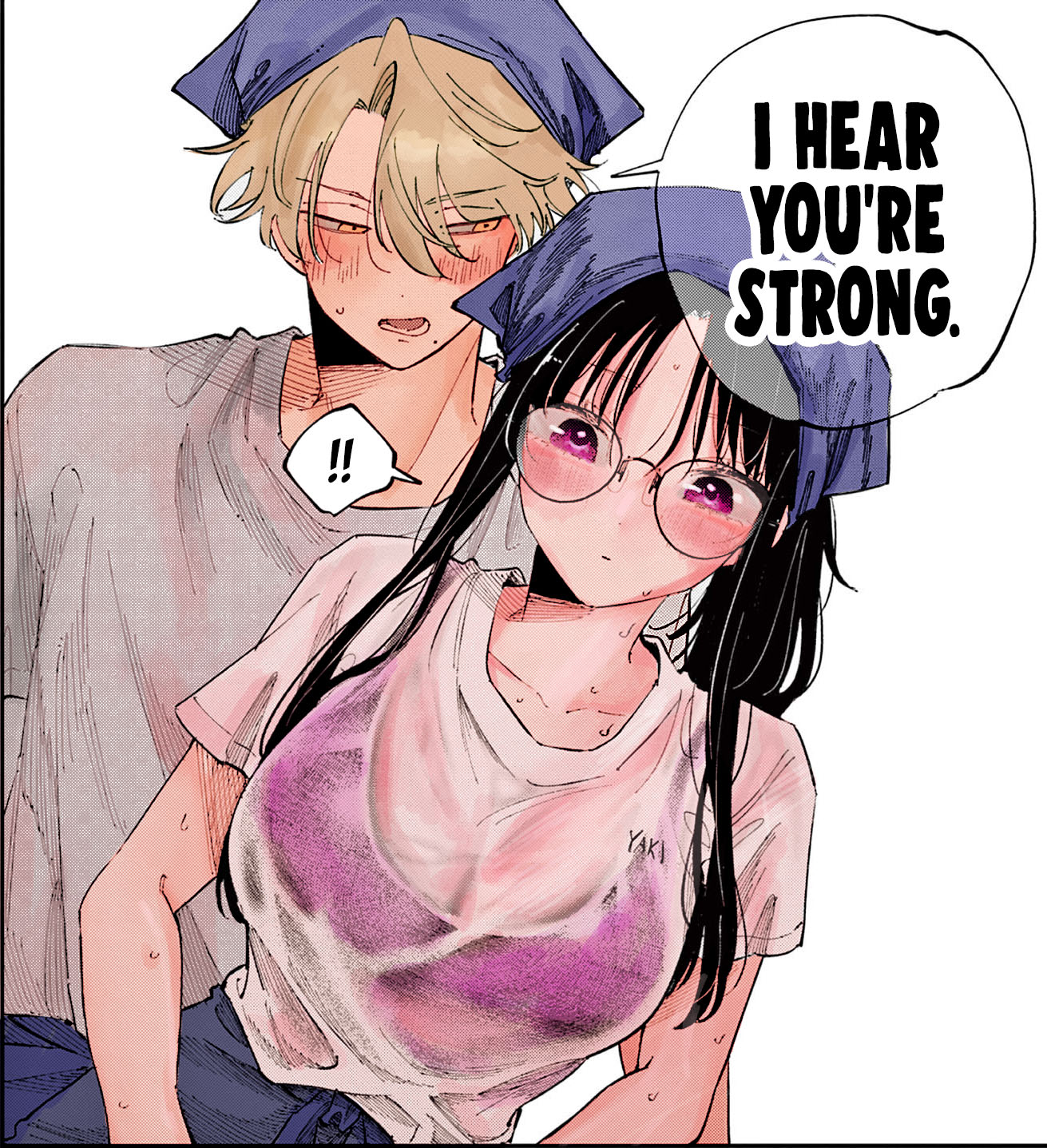 Halaman dari Tonari no Seki no Yatsu ga Souiu Me de Mitekuru Chapter 53