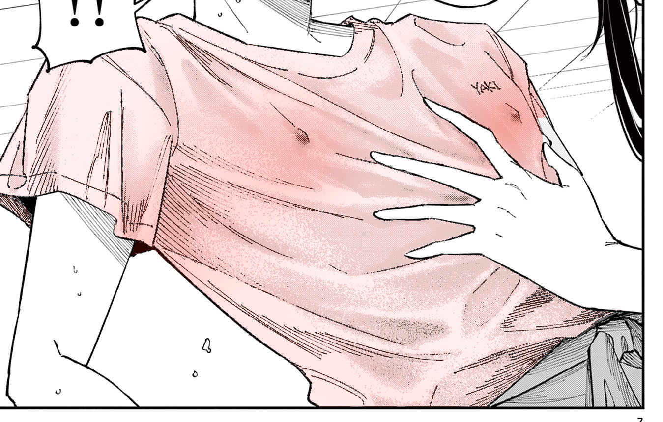 Halaman dari Tonari no Seki no Yatsu ga Souiu Me de Mitekuru Chapter 53