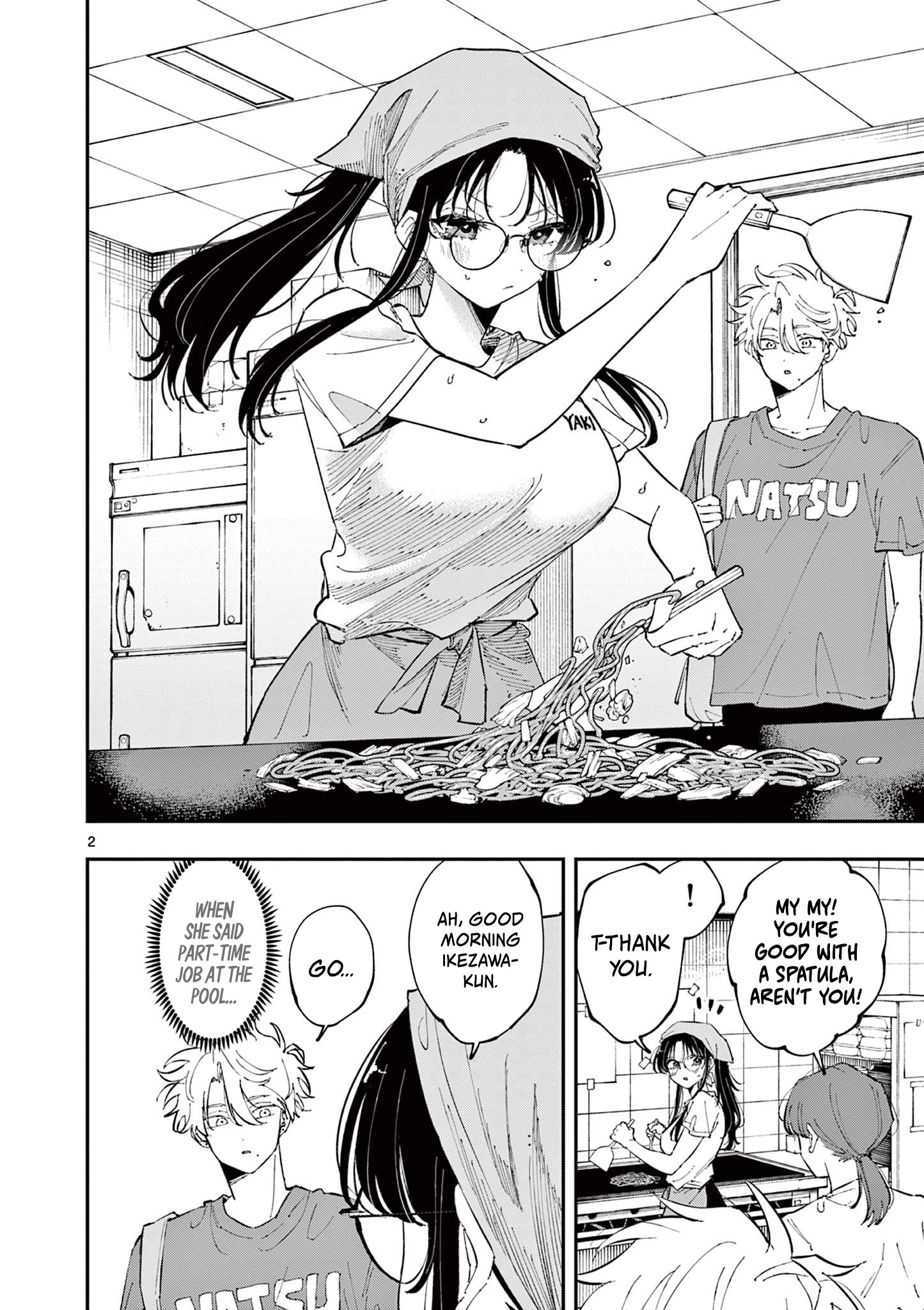 Halaman dari Tonari no Seki no Yatsu ga Souiu Me de Mitekuru Chapter 53