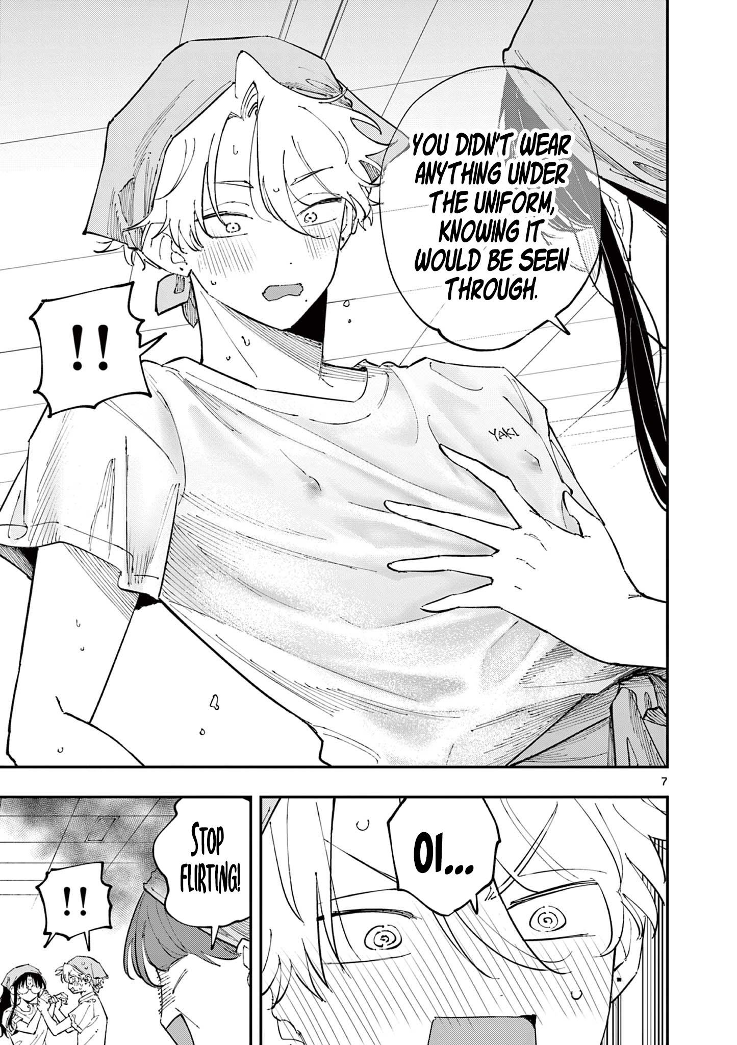 Halaman dari Tonari no Seki no Yatsu ga Souiu Me de Mitekuru Chapter 53
