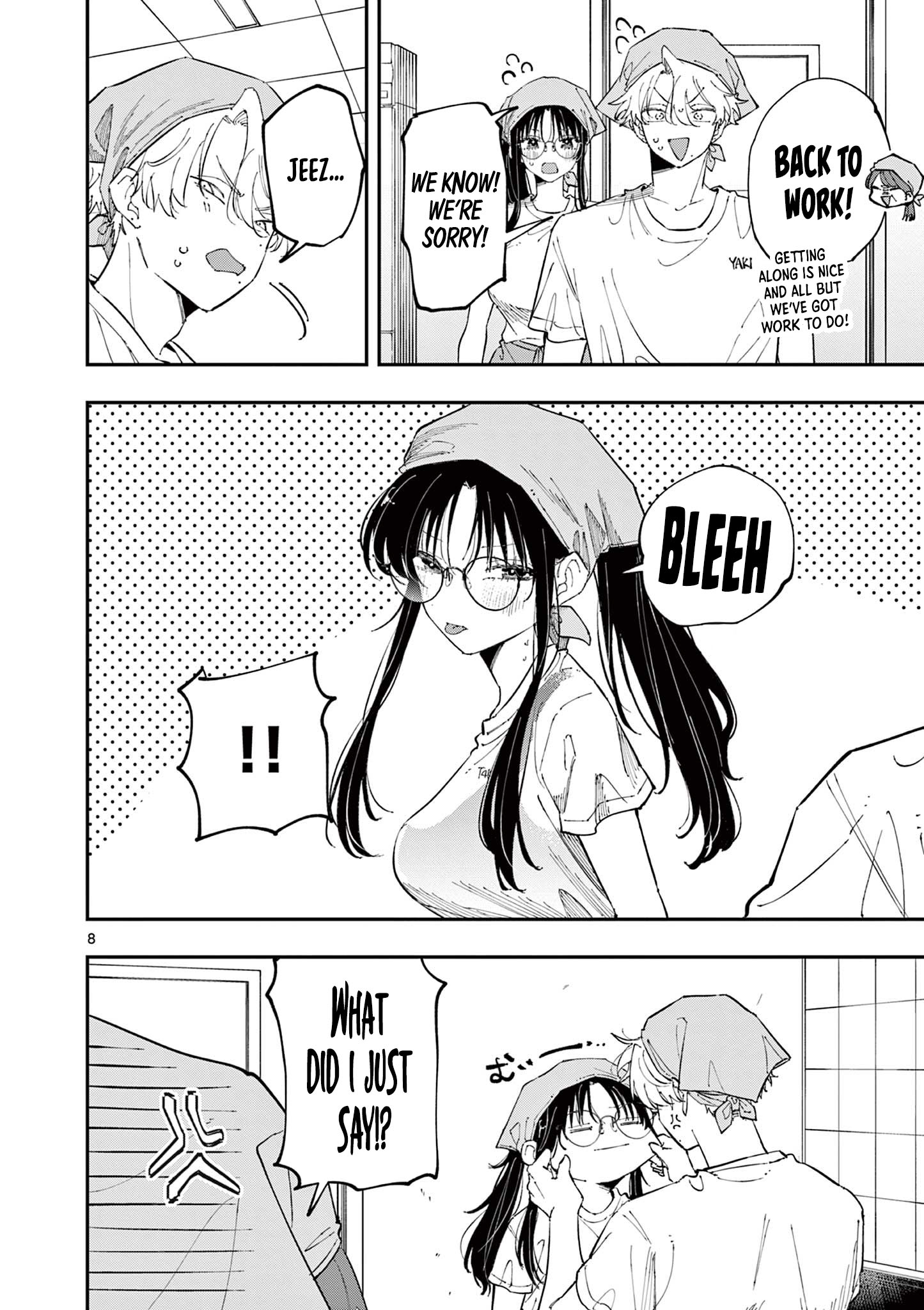 Halaman dari Tonari no Seki no Yatsu ga Souiu Me de Mitekuru Chapter 53