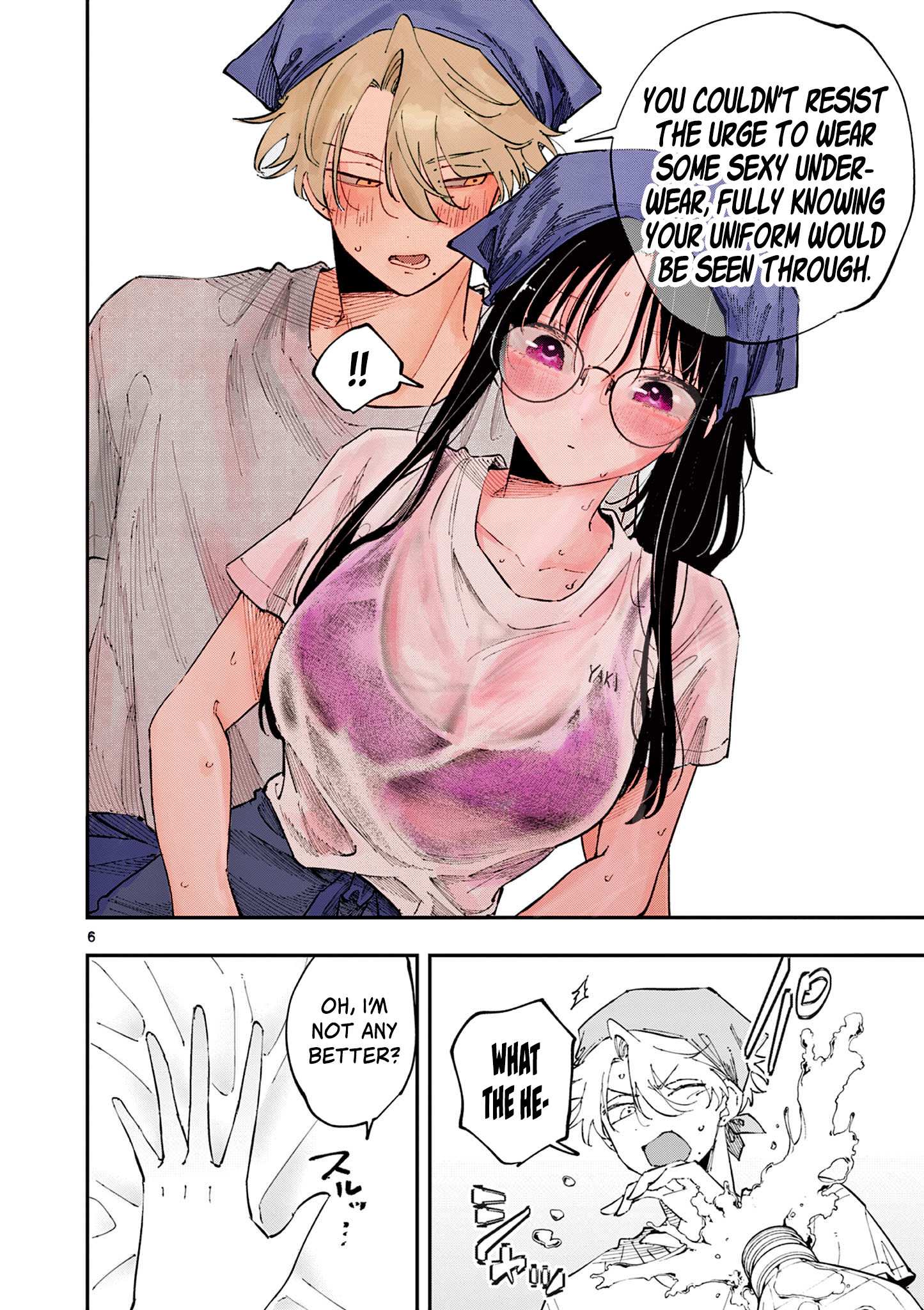 Halaman dari Tonari no Seki no Yatsu ga Souiu Me de Mitekuru Chapter 53