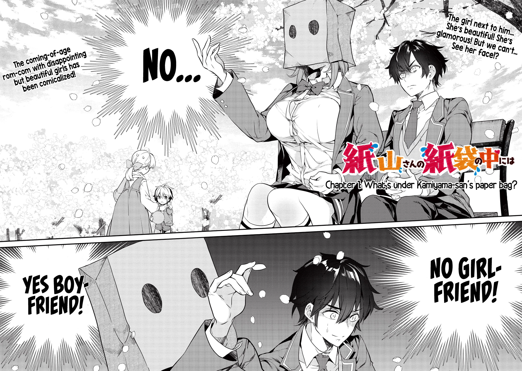 Kamiyama-san no Kamibukuro no Naka ni wa Chapter 1 Page 3