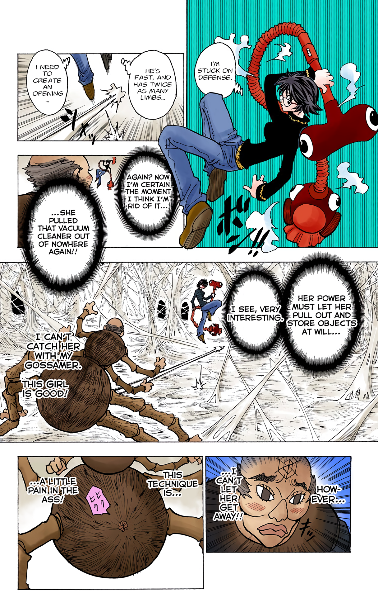 Halaman dari HUNTER x HUNTER (Official Colored) Chapter 227