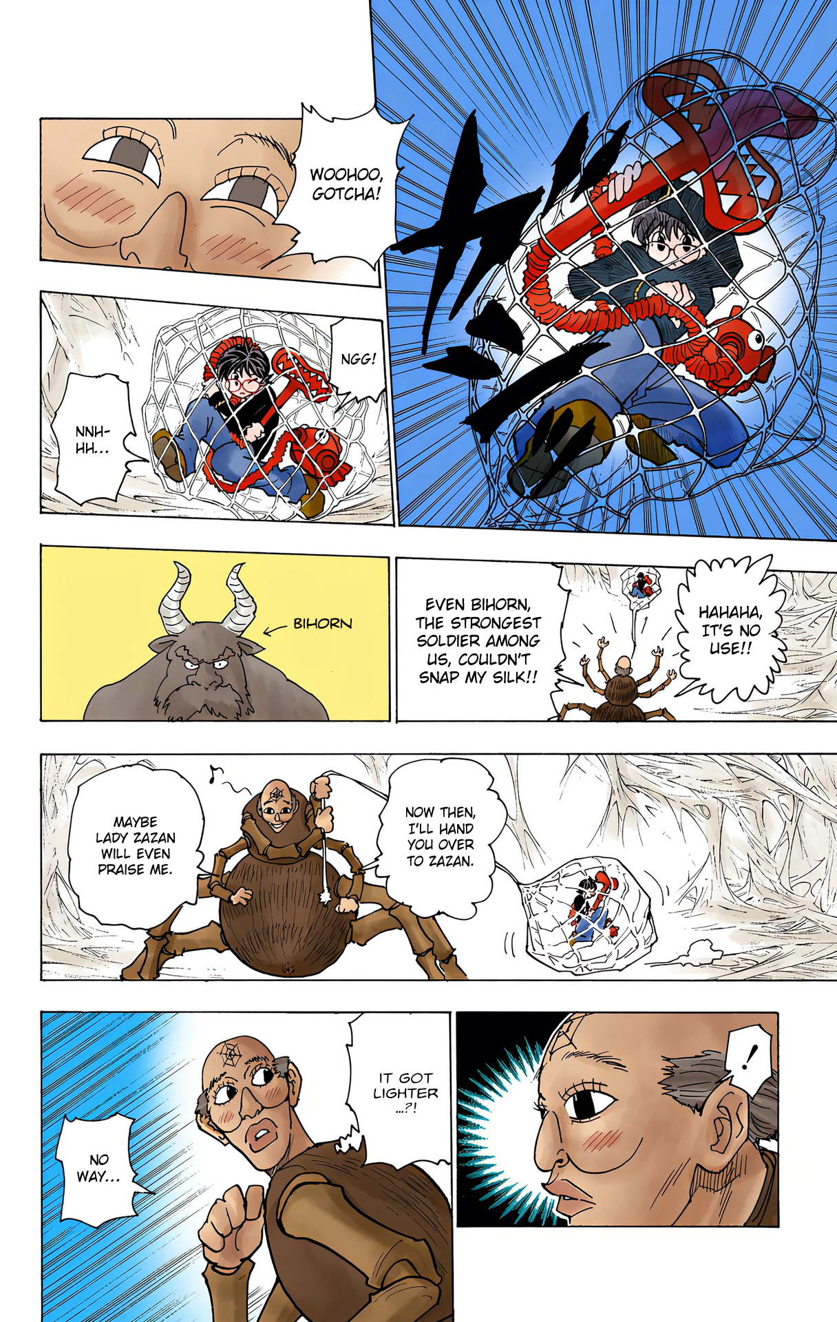 Halaman dari HUNTER x HUNTER (Official Colored) Chapter 227