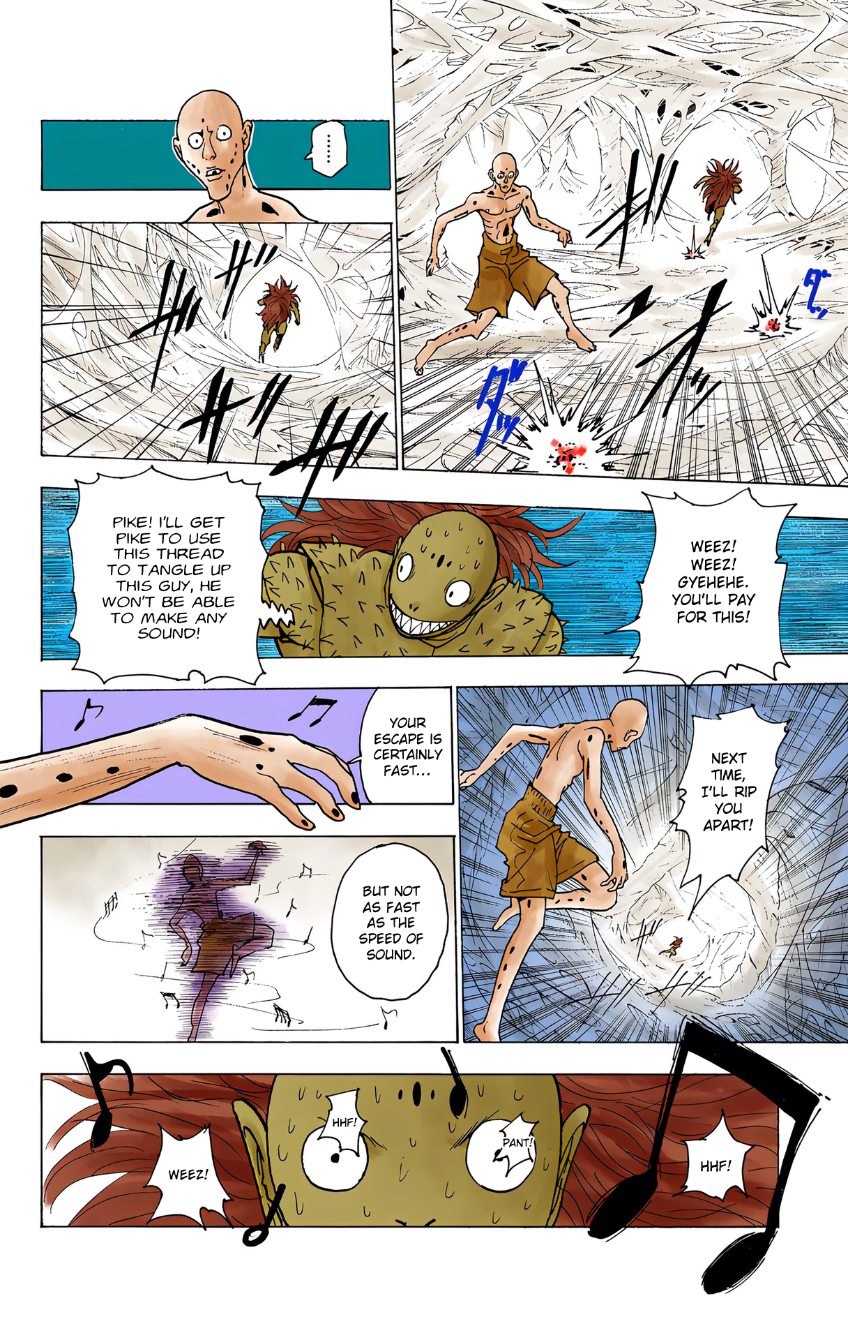 Halaman dari HUNTER x HUNTER (Official Colored) Chapter 227