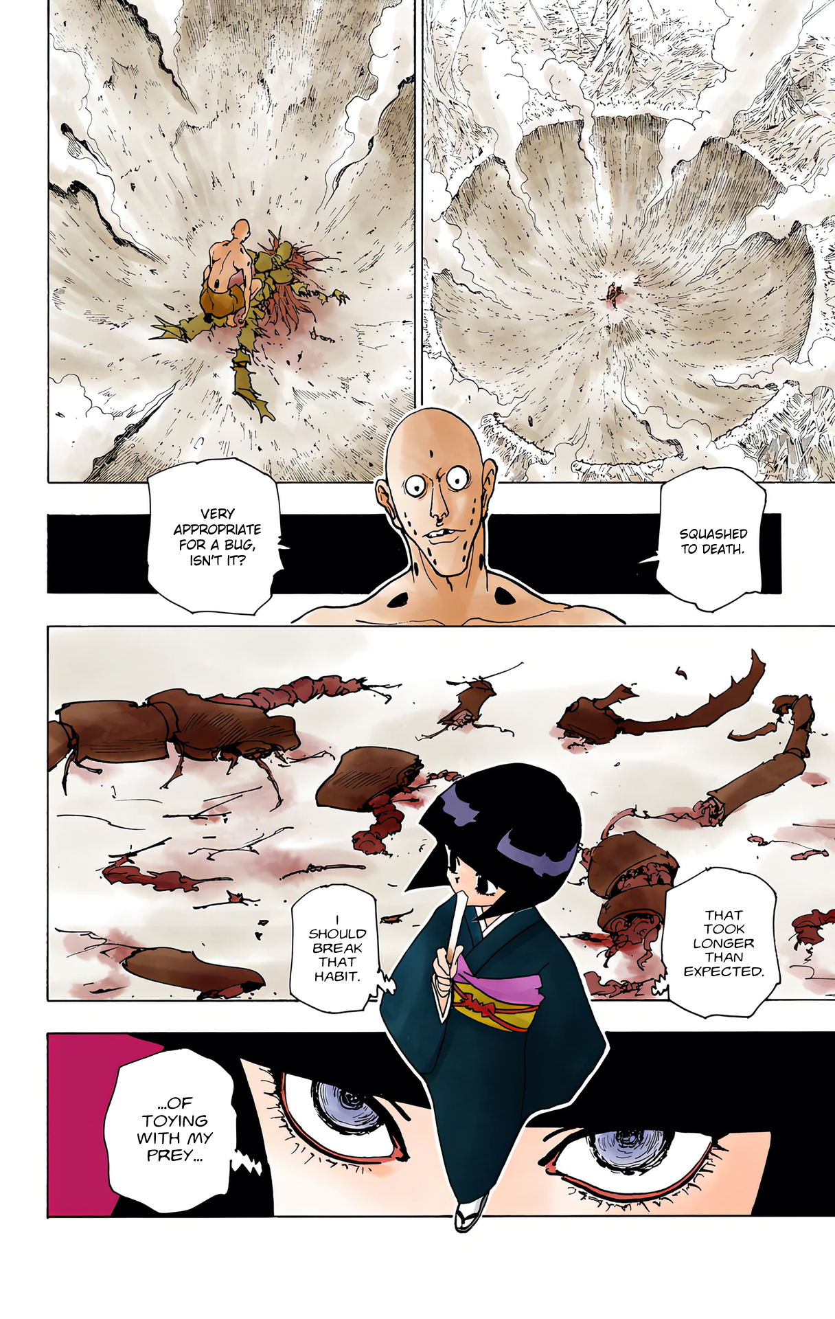 Halaman dari HUNTER x HUNTER (Official Colored) Chapter 227