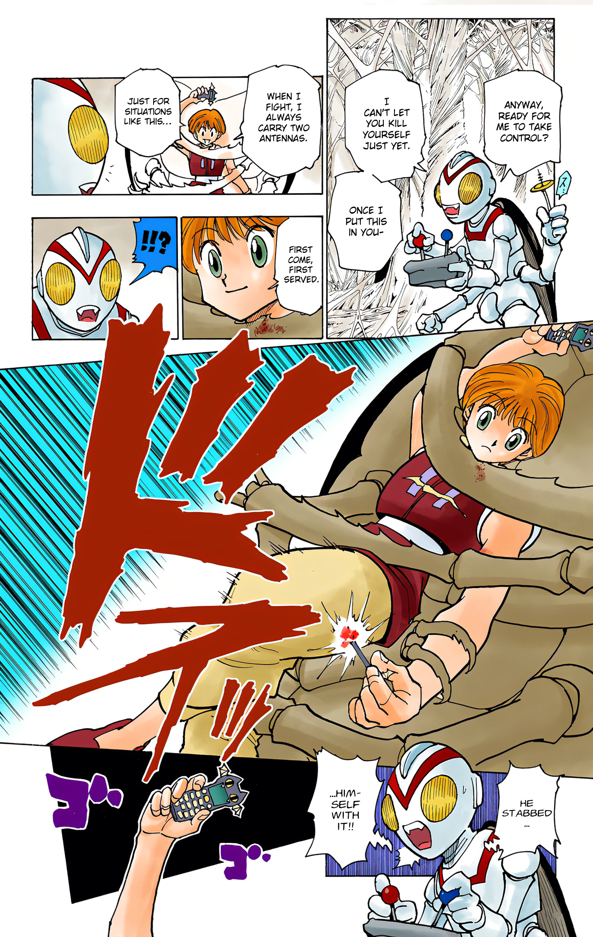 Halaman dari HUNTER x HUNTER (Official Colored) Chapter 227
