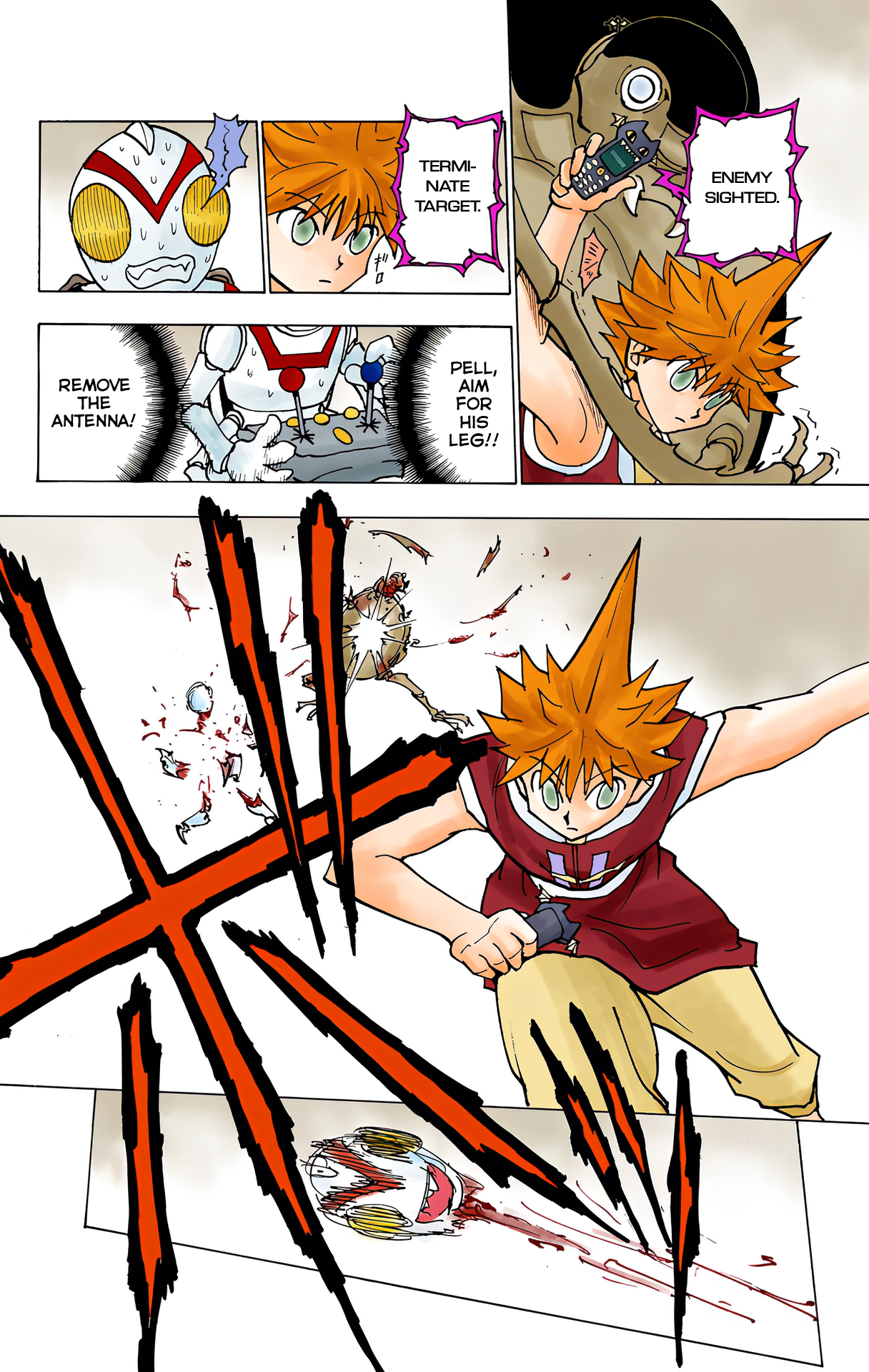 Halaman dari HUNTER x HUNTER (Official Colored) Chapter 227