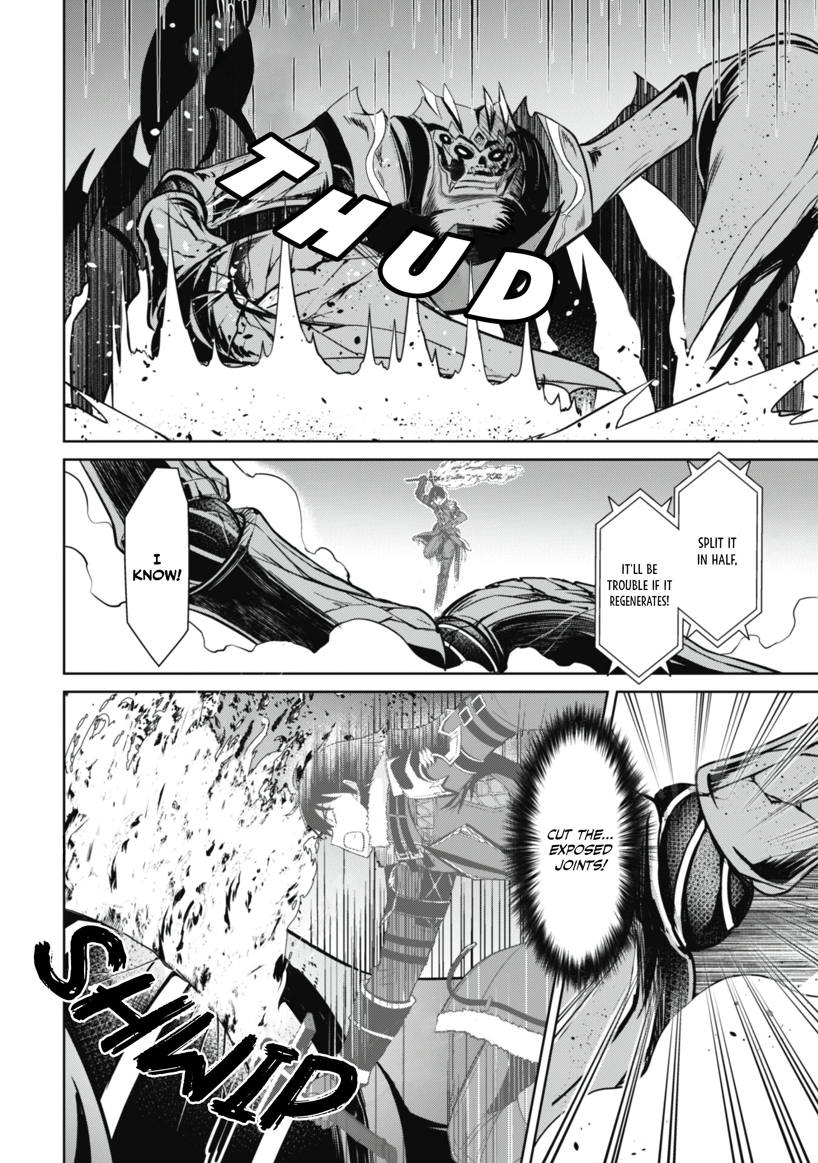 Halaman dari Boushoku no Berserk ~Ore dake Level to Iu Gainen wo Toppa suru~ Chapter 61