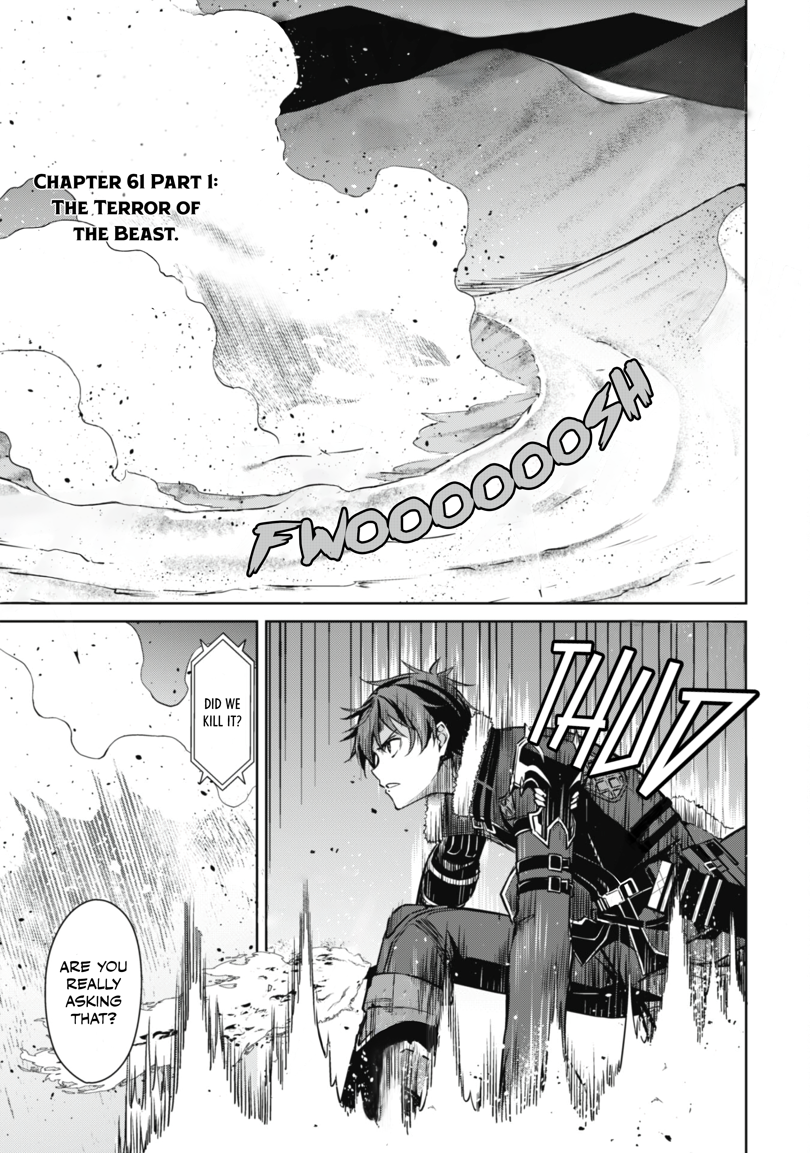 Halaman dari Boushoku no Berserk ~Ore dake Level to Iu Gainen wo Toppa suru~ Chapter 61