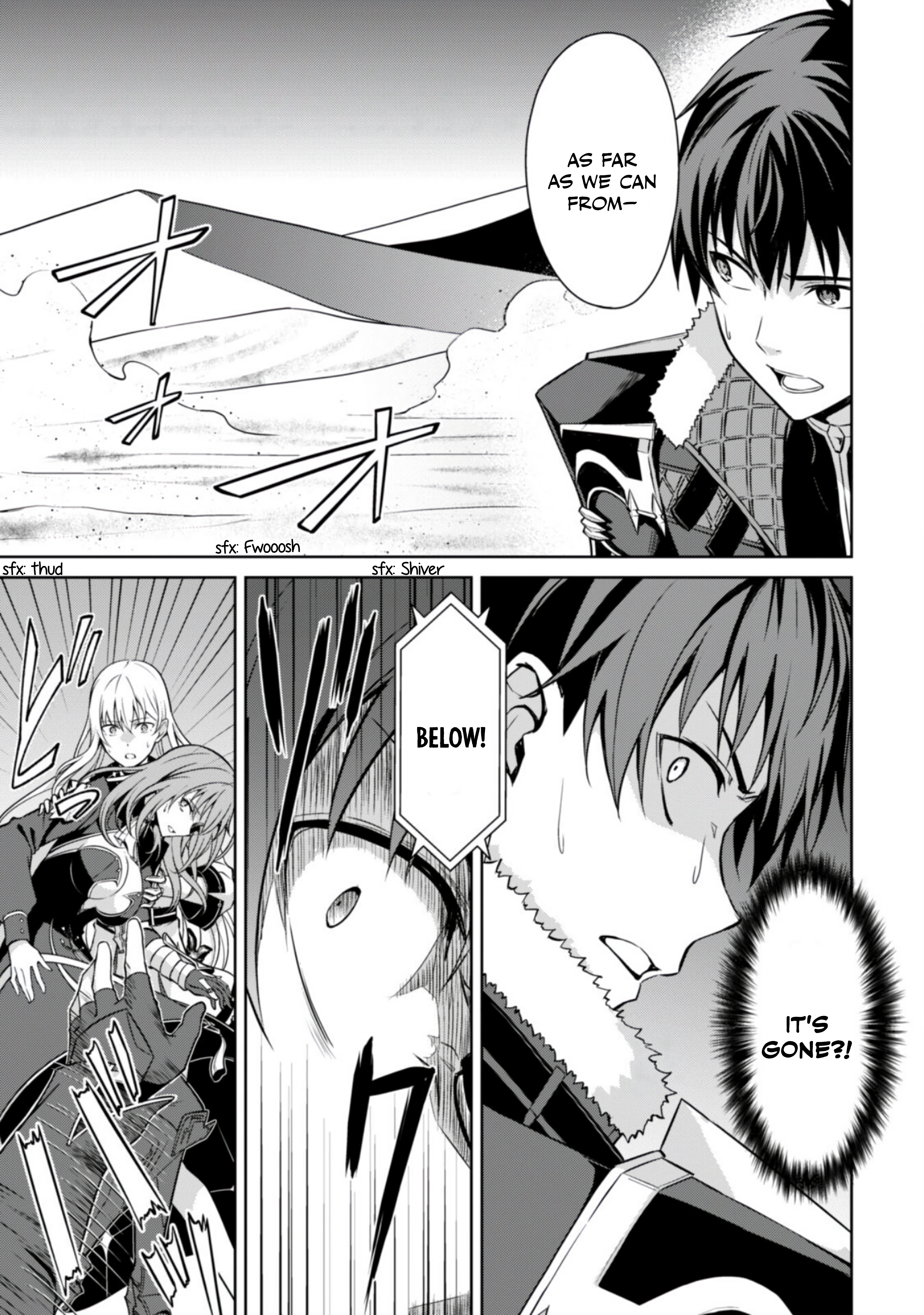 Halaman dari Boushoku no Berserk ~Ore dake Level to Iu Gainen wo Toppa suru~ Chapter 61