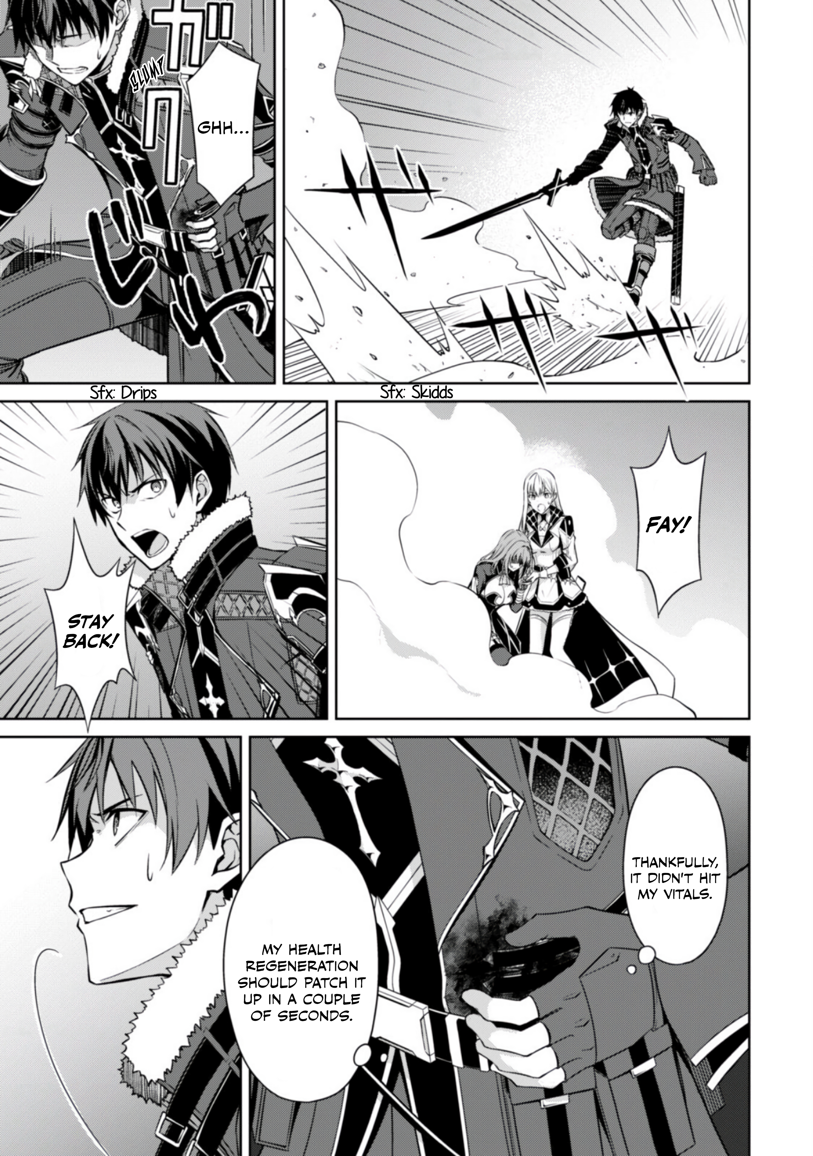 Halaman dari Boushoku no Berserk ~Ore dake Level to Iu Gainen wo Toppa suru~ Chapter 61