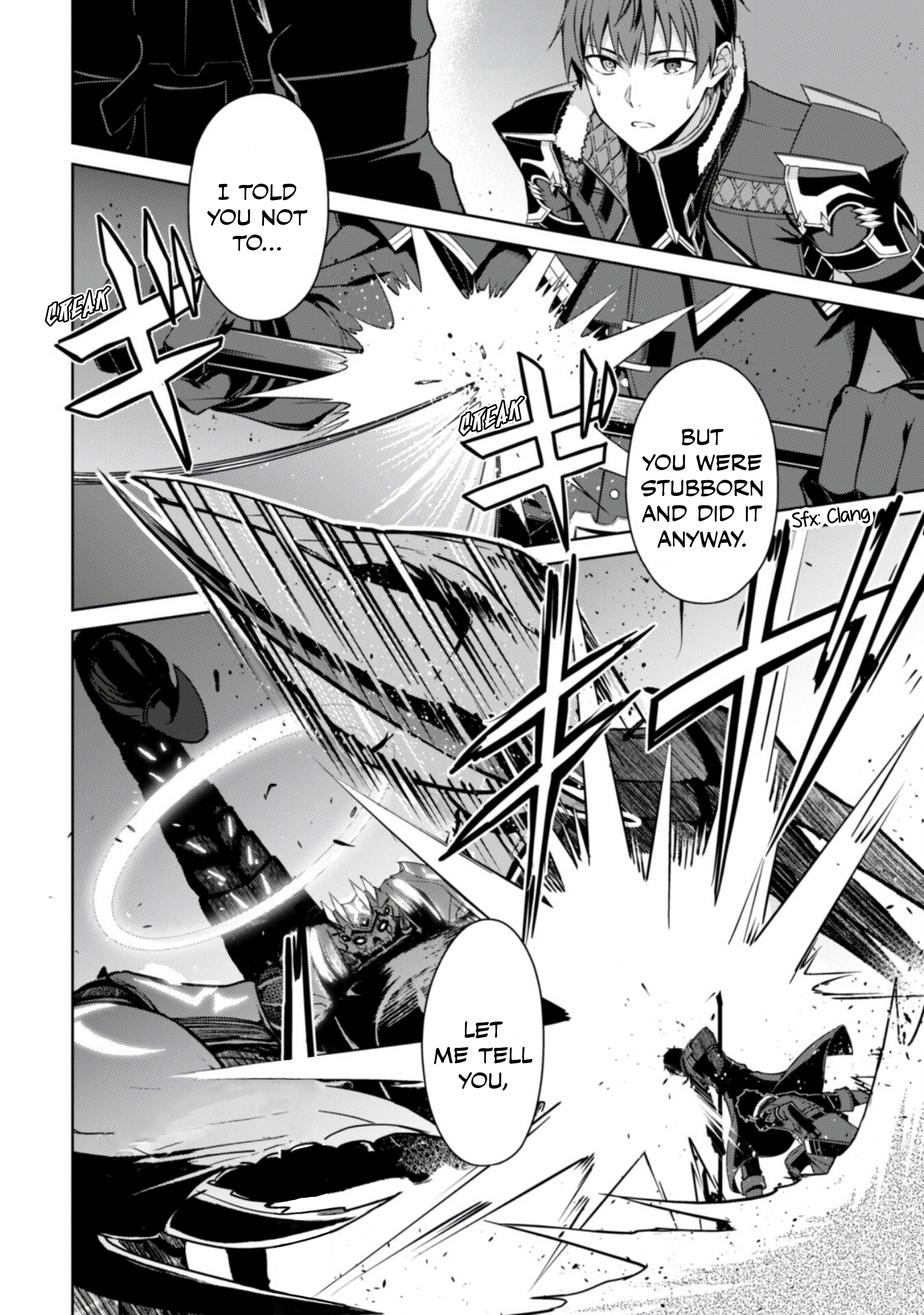 Halaman dari Boushoku no Berserk ~Ore dake Level to Iu Gainen wo Toppa suru~ Chapter 61