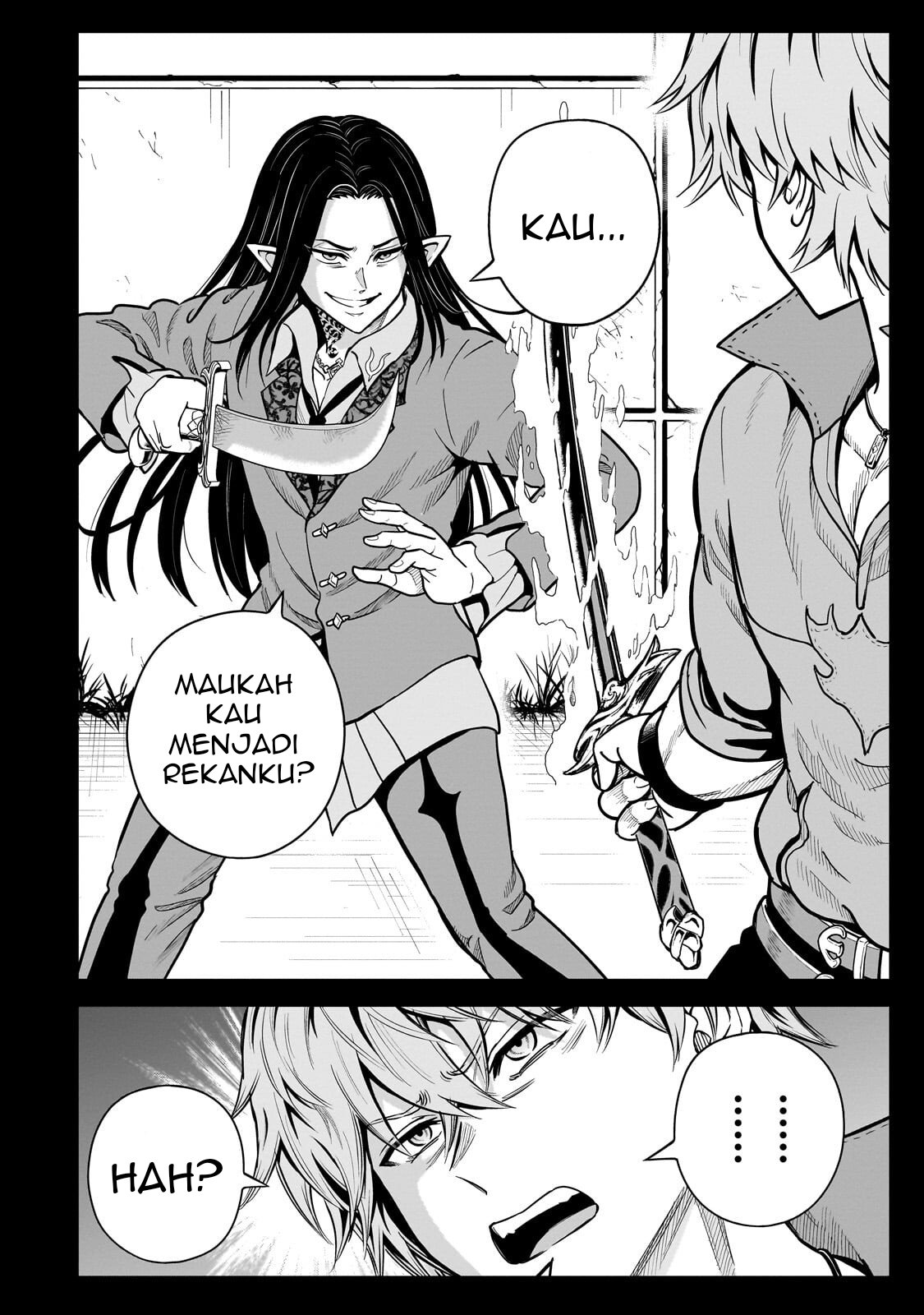 Saikyou no Kensei, Bishoujo Maid ni Tensei shi Houki de Musou suru Chapter 4 - halaman 2