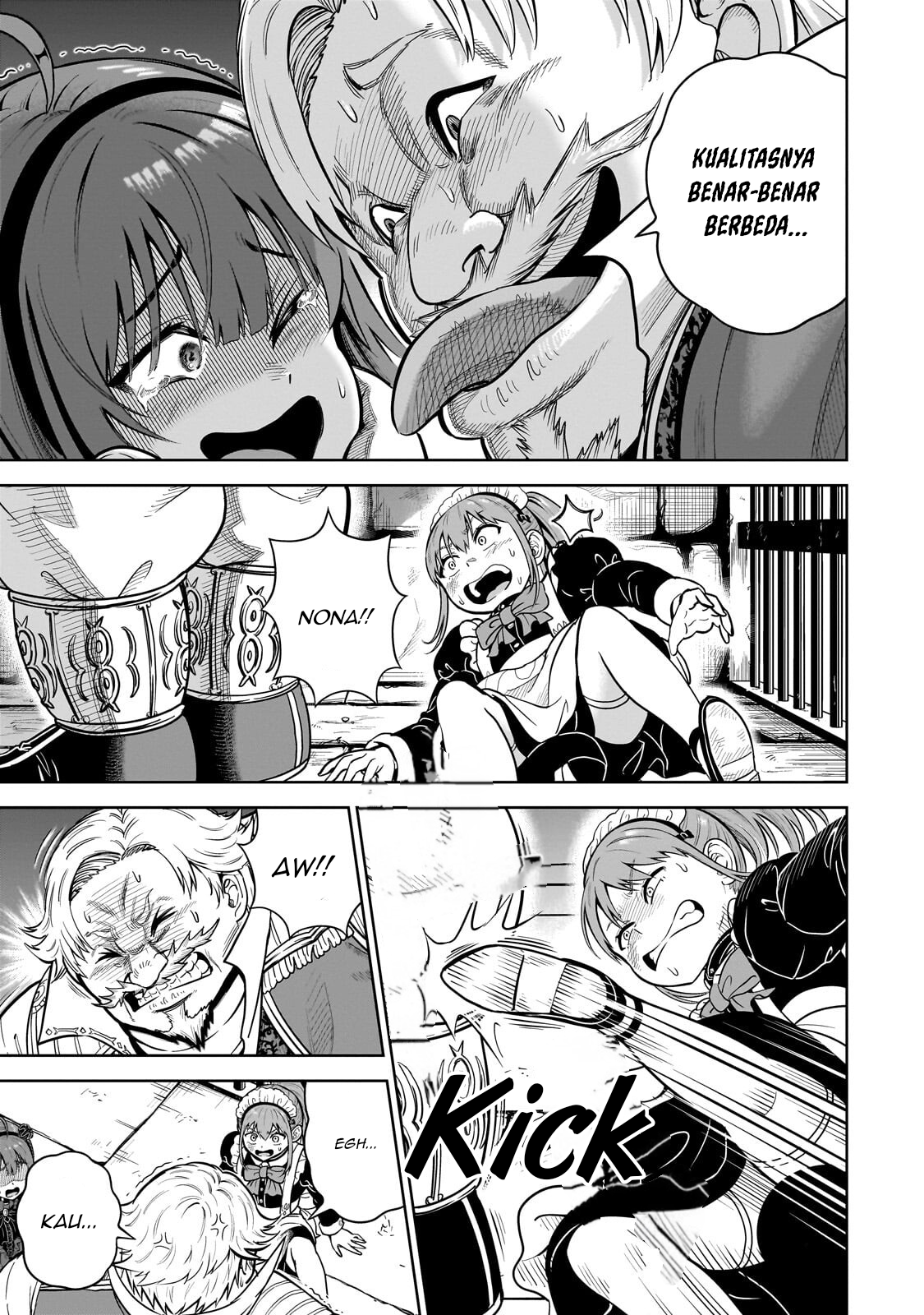 Saikyou no Kensei, Bishoujo Maid ni Tensei shi Houki de Musou suru Chapter 4 - halaman 24
