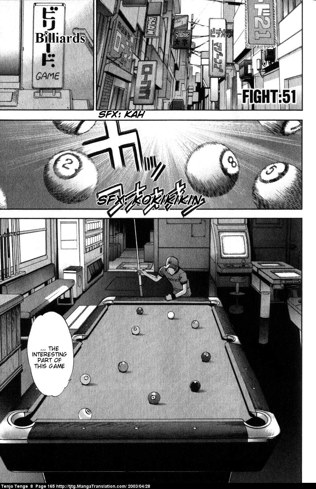 Halaman dari Tenjou Tenge Chapter 51