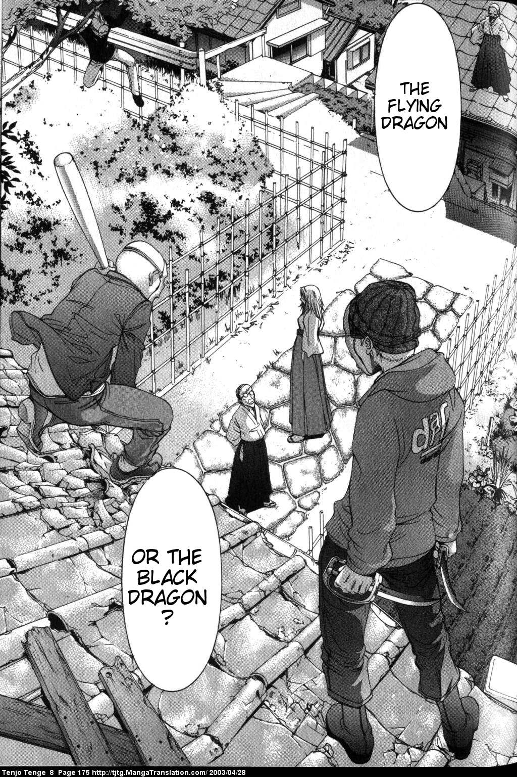 Halaman dari Tenjou Tenge Chapter 51