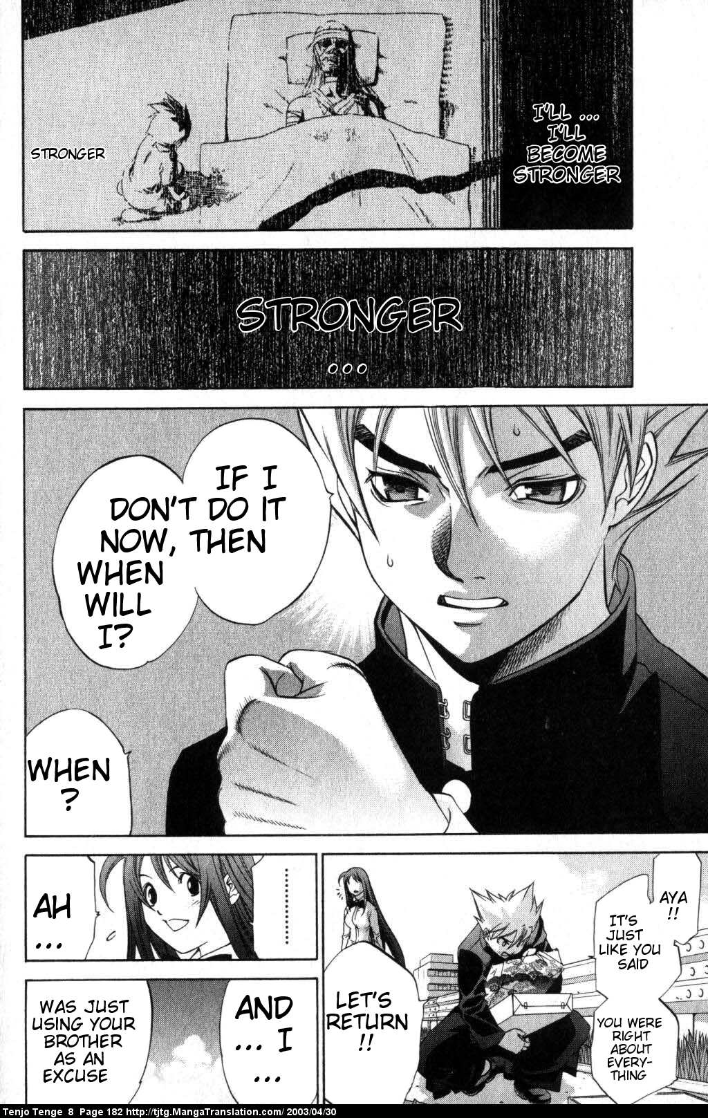 Halaman dari Tenjou Tenge Chapter 51