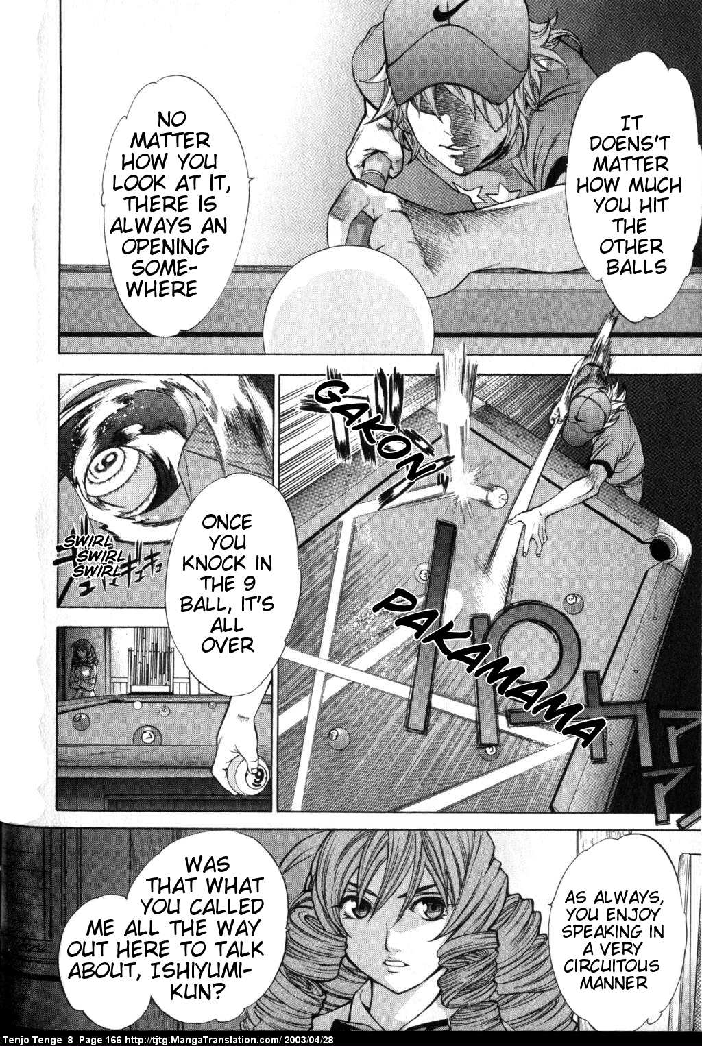 Halaman dari Tenjou Tenge Chapter 51