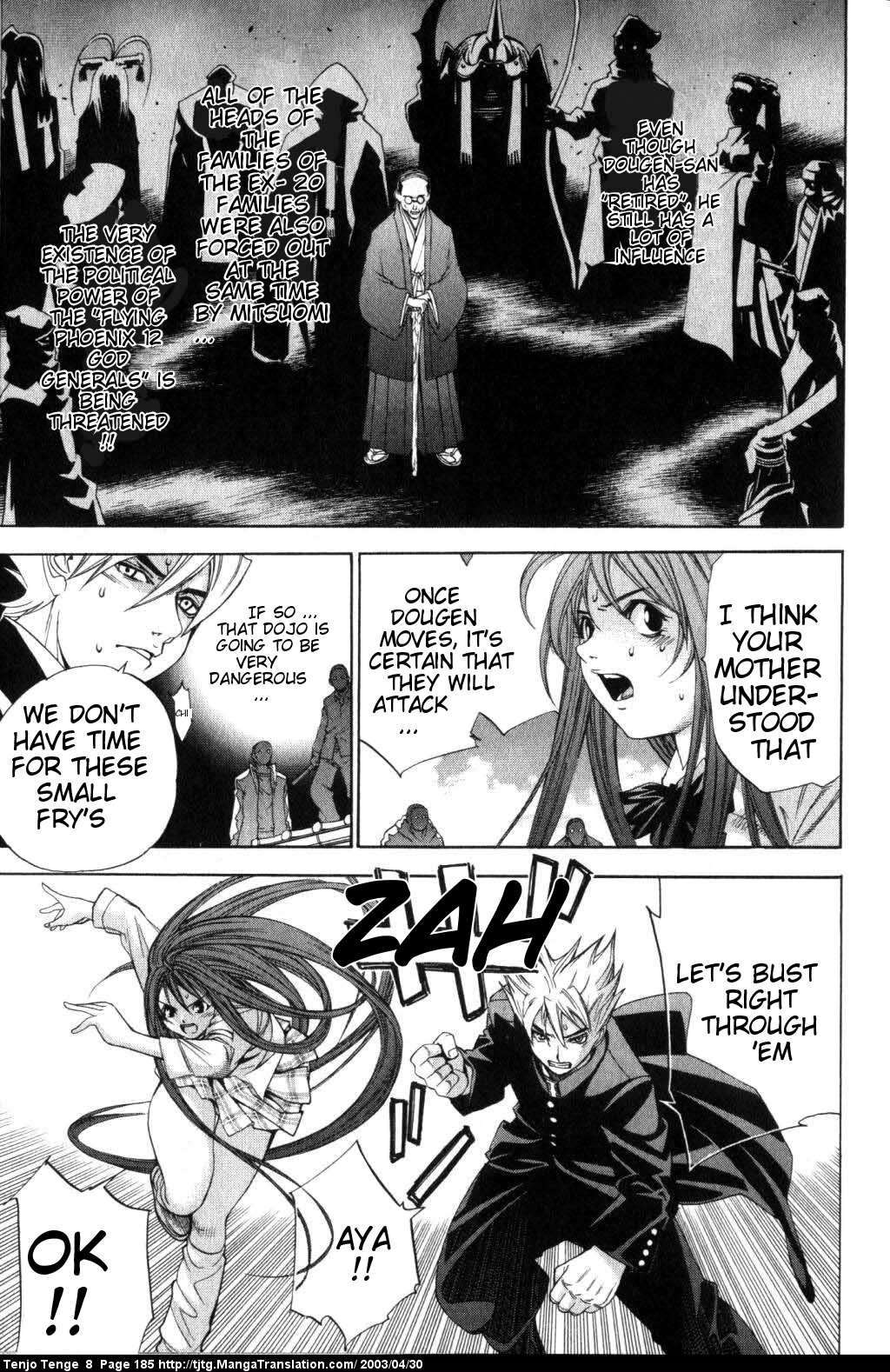 Halaman dari Tenjou Tenge Chapter 51