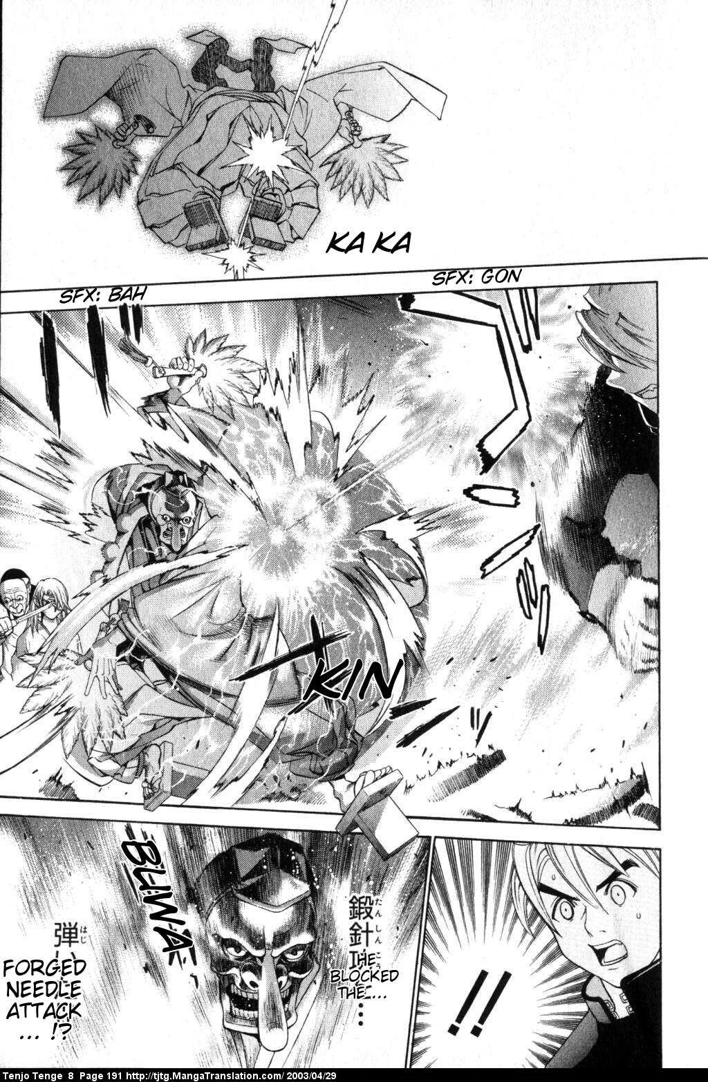 Halaman dari Tenjou Tenge Chapter 51